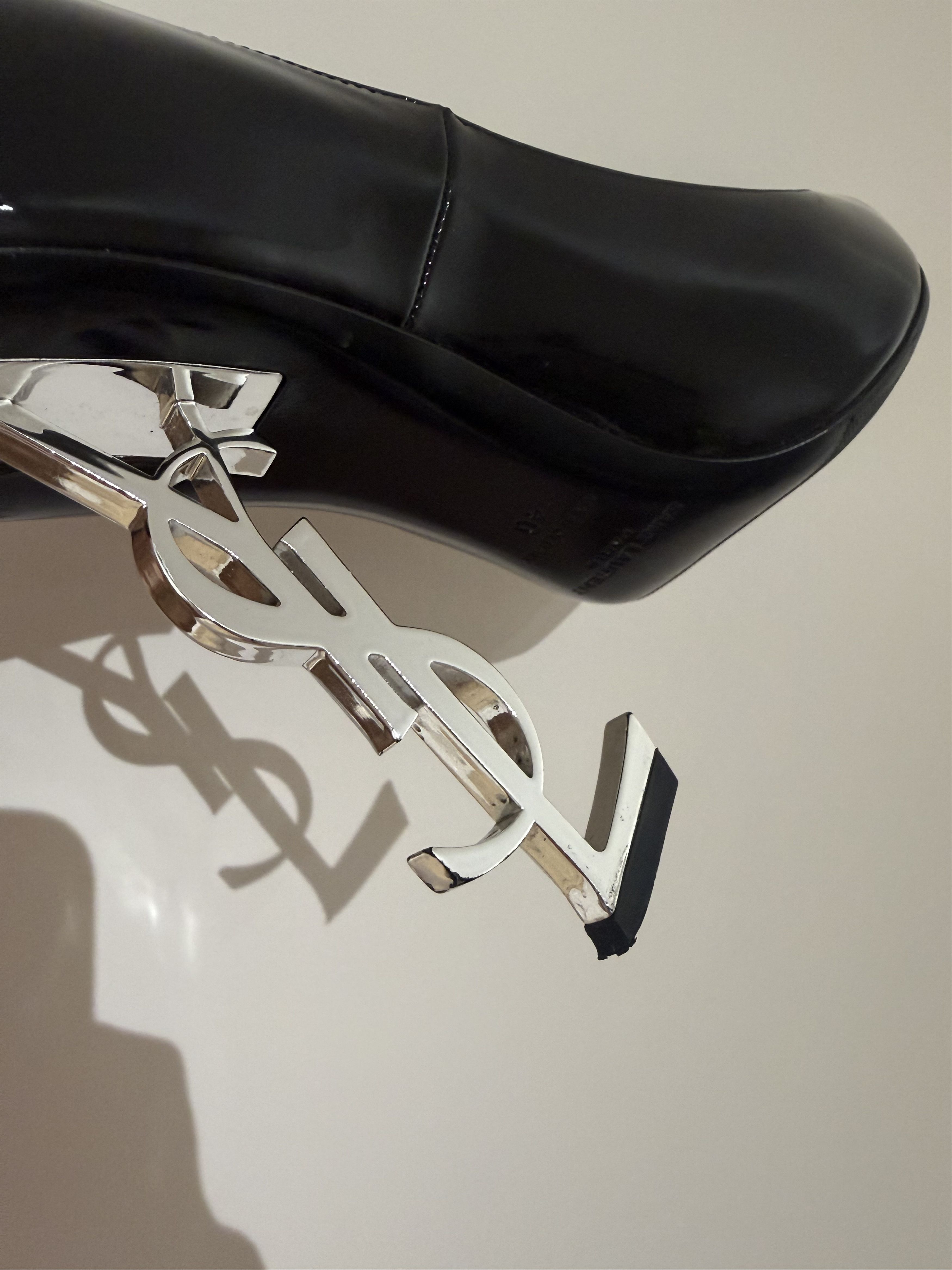 Saint Laurent Paris Opyum Heels Size US 10 / IT 40 - 7 Thumbnail