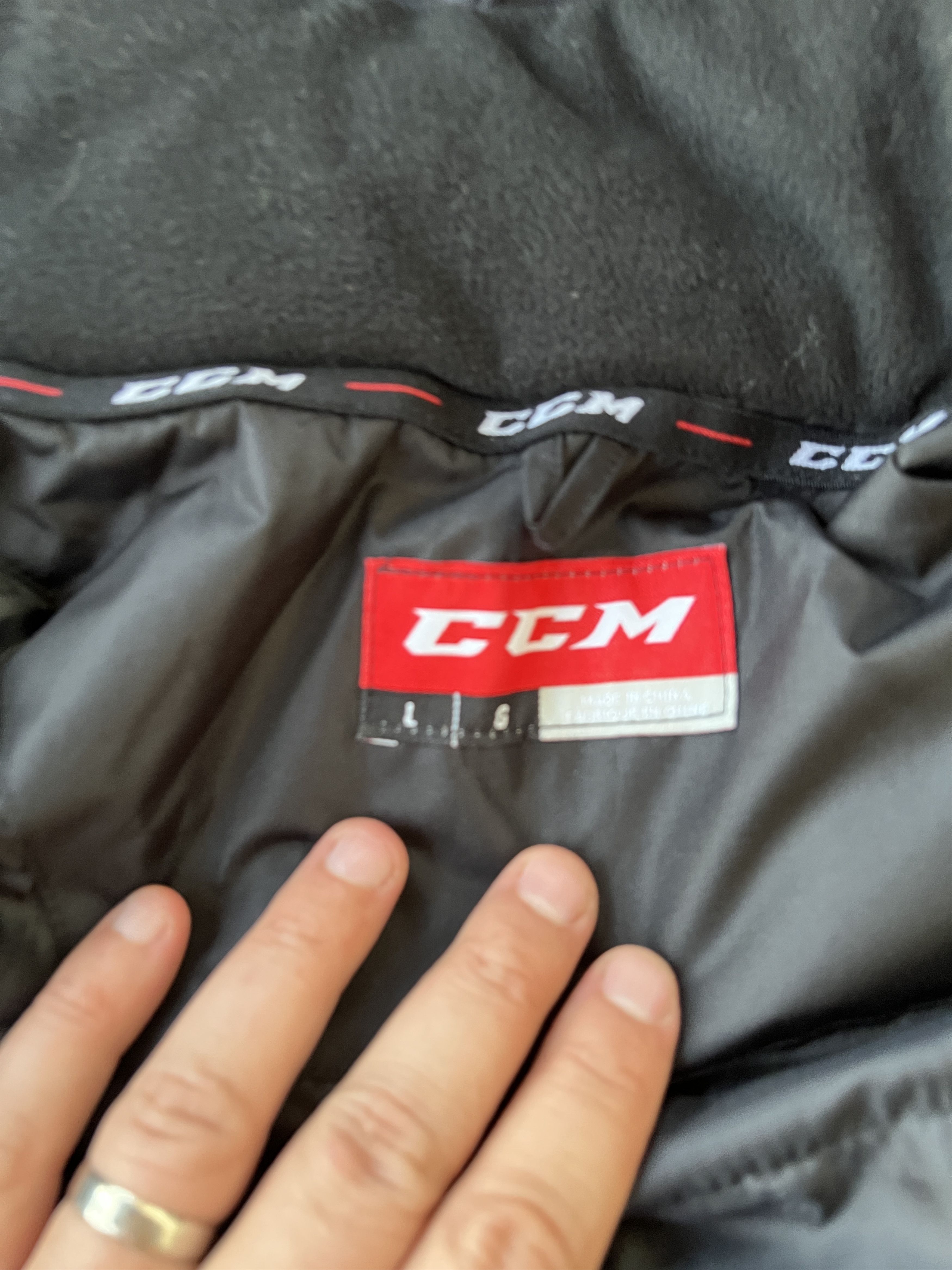 Ccm CCM ECH Olten Hockey Jacket Size US L / EU 52-54 / 3 - 4 Thumbnail
