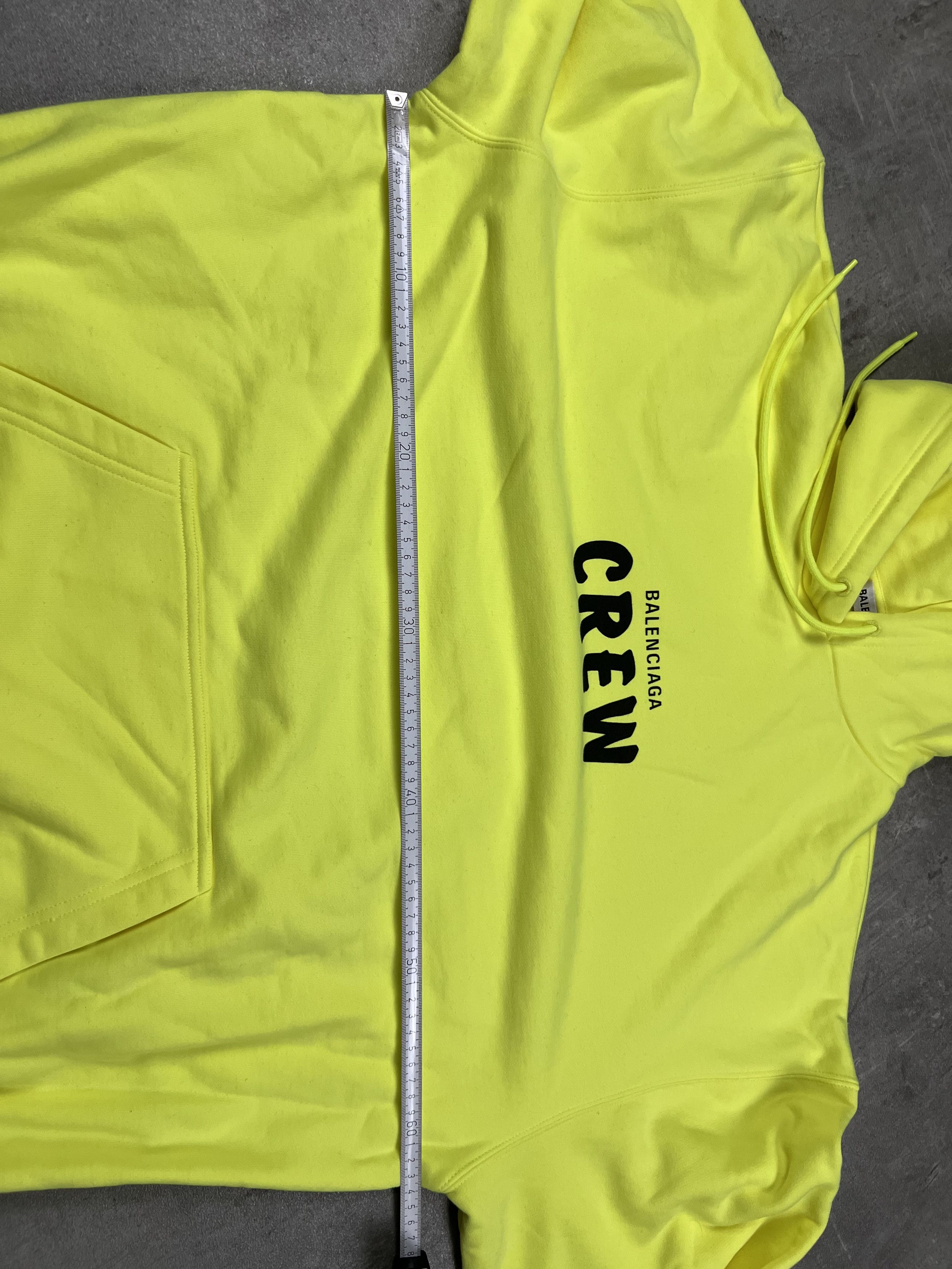 Balenciaga balenciaga crew big logo hoodie size S fakt L legit luxury Size US S / EU 44-46 / 1 - 12 Thumbnail