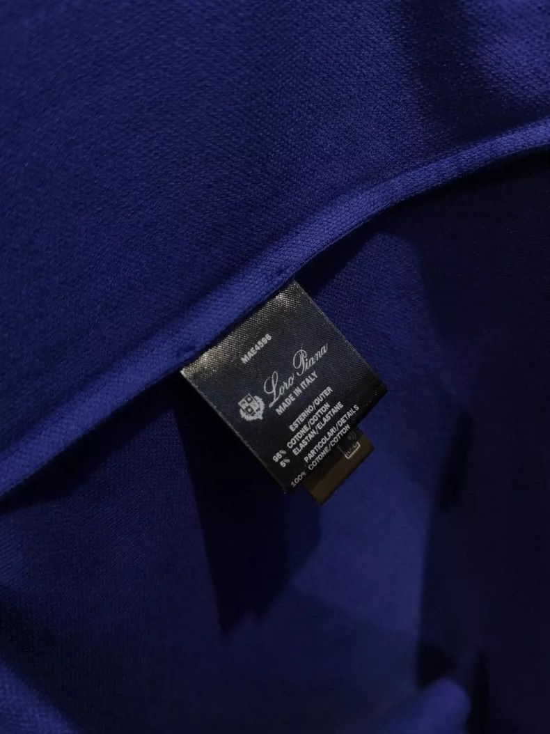 Loro Piana LORO PIANA Polo unlined upper garment Size US S / EU 44-46 / 1 - 8 Thumbnail