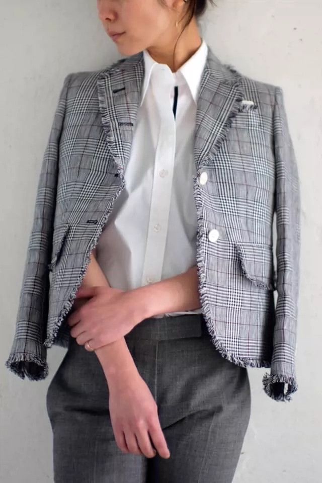 Thom Browne Thom Browne Cotton-trimmed Western-style suit Size S / US 4 / IT 40 - 3 Thumbnail