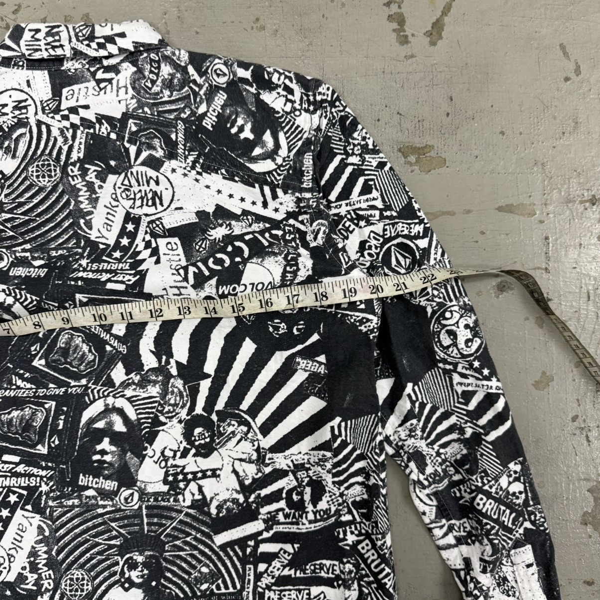 Volcom Volcom Skate Punk Anarchy All Over Print Button Ups Size US M / EU 48-50 / 2 - 12 Thumbnail