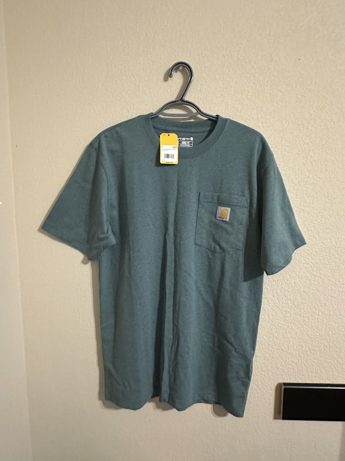 Carhartt Carhartt WIP pocket logo tshirt blue nwt s Size US S / EU 44-46 / 1 - 1 Thumbnail