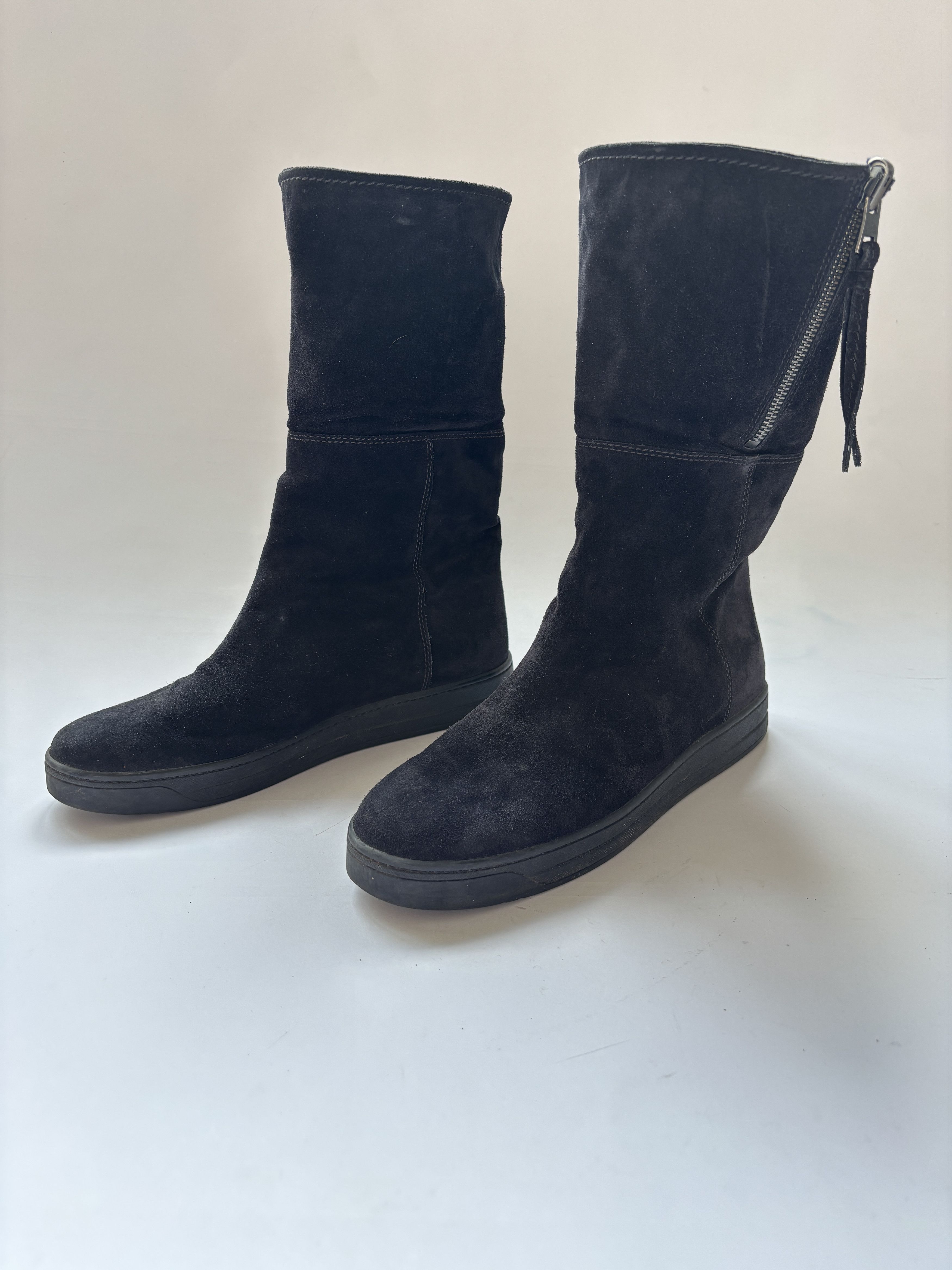 Prada ⚡️QUICK SALE⚡️Prada Sport Linea Rossa Suede Boots Size US 9 / IT 39 - 9 Thumbnail