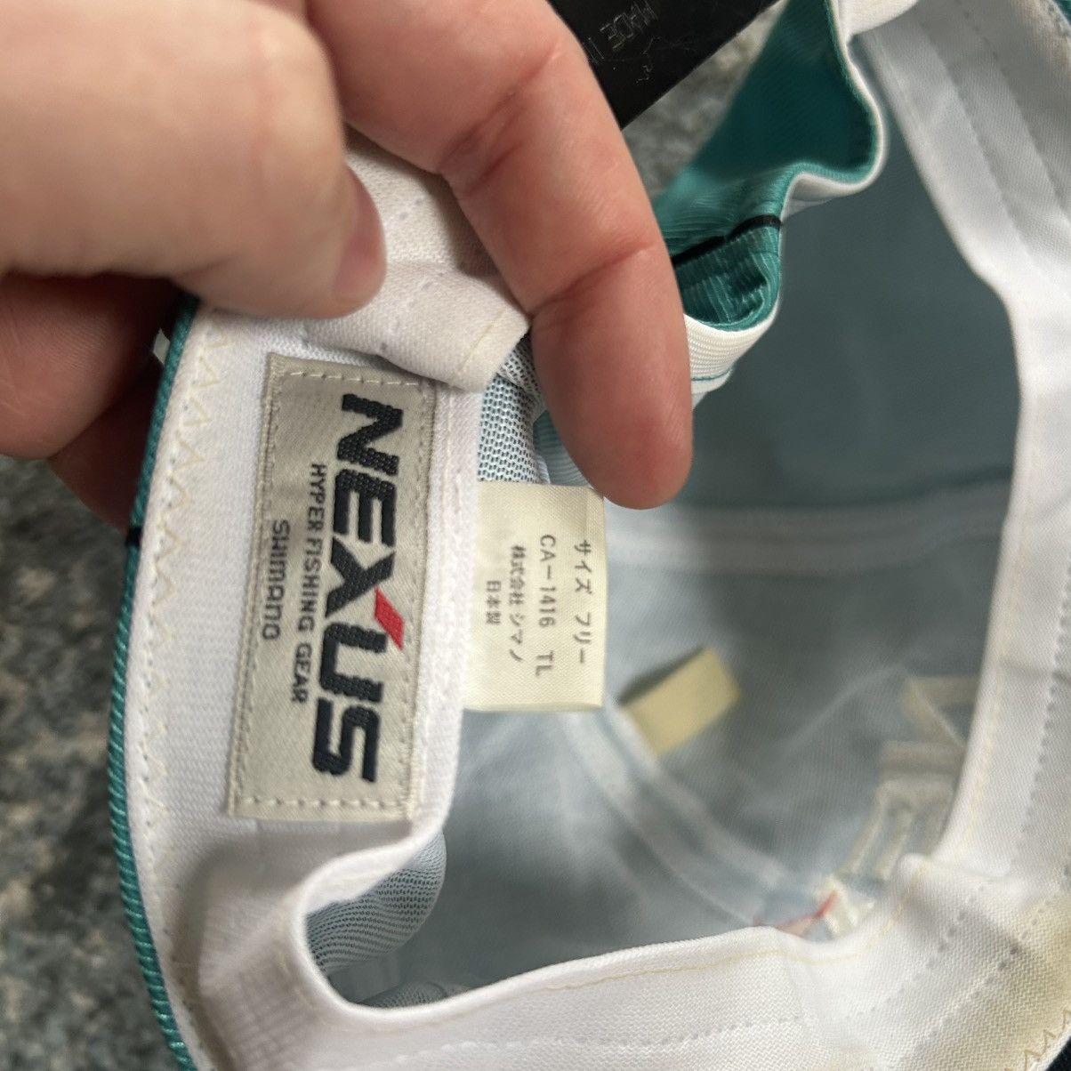 Japanese Brand × NEXUSVII × Vintage SHiMANO NEXUS HYPER FiSHiNG GEAR POLYESTER CAP MADE iN JAPAN Size ONE SIZE - 9 Thumbnail