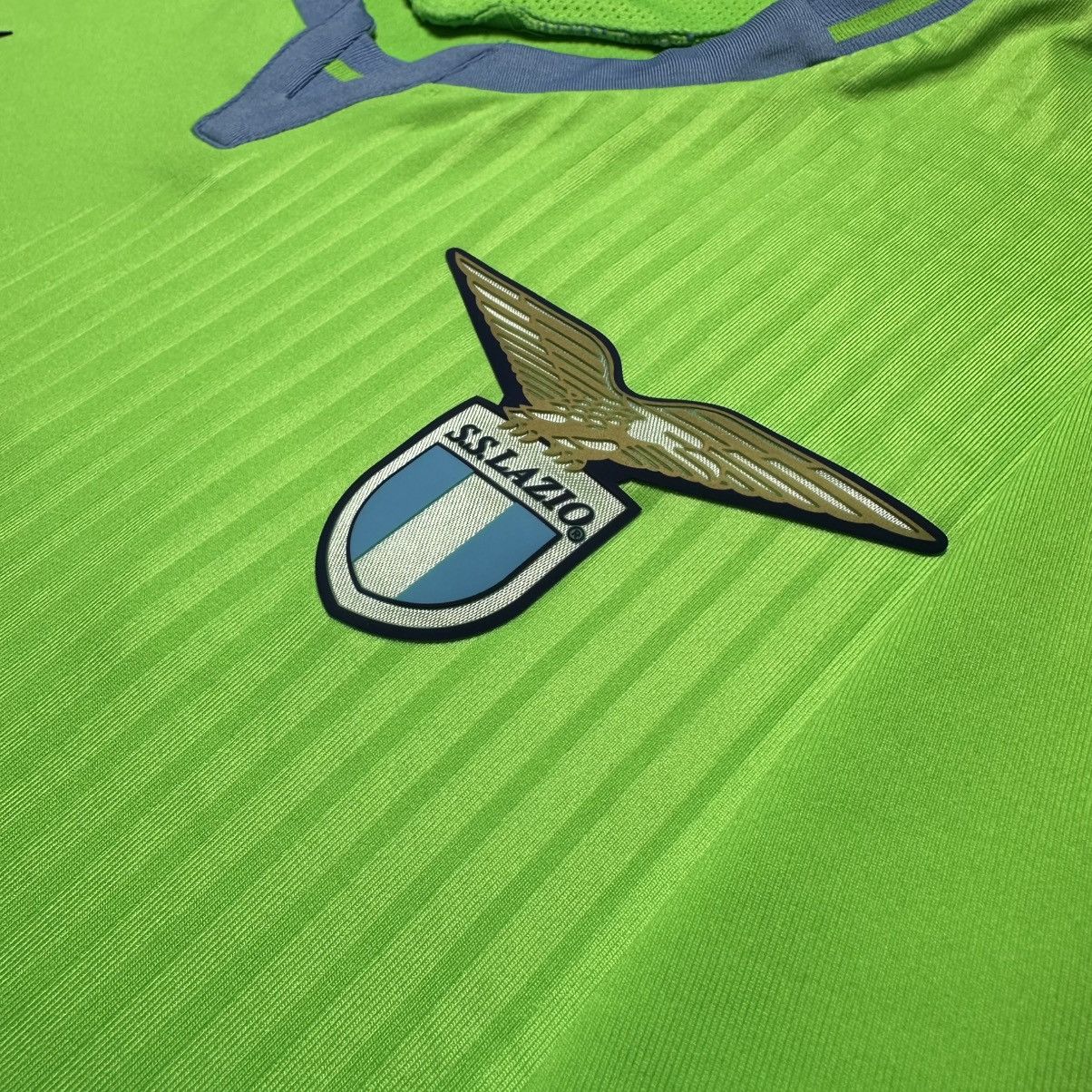 Macron LAZIO MACRON 2020/2021 FOOTBALL AWAY JERSEY #17 IMMOBILE Size US XL / EU 56 / 4 - 10 Thumbnail