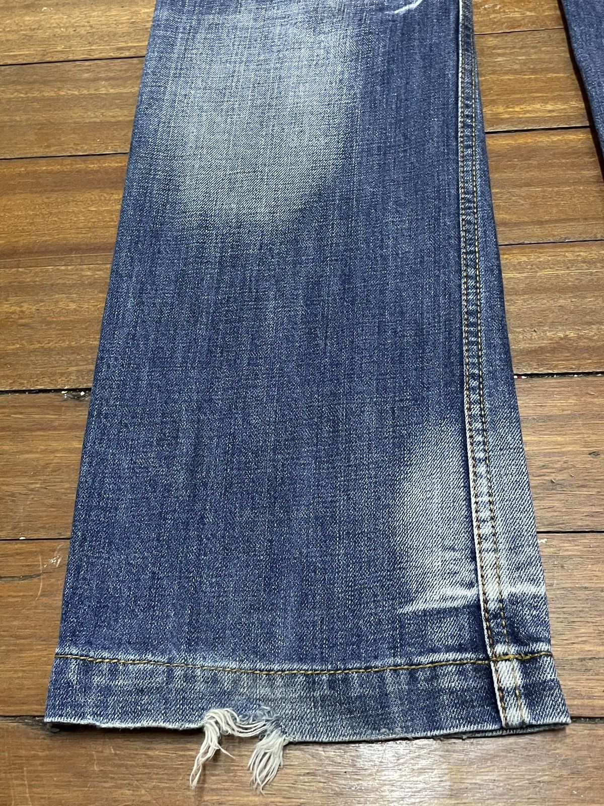 Nicole Club Rare Design Vintage Brand Nicole Club Distressed Jeans 1990s Size US 33 - 7 Thumbnail