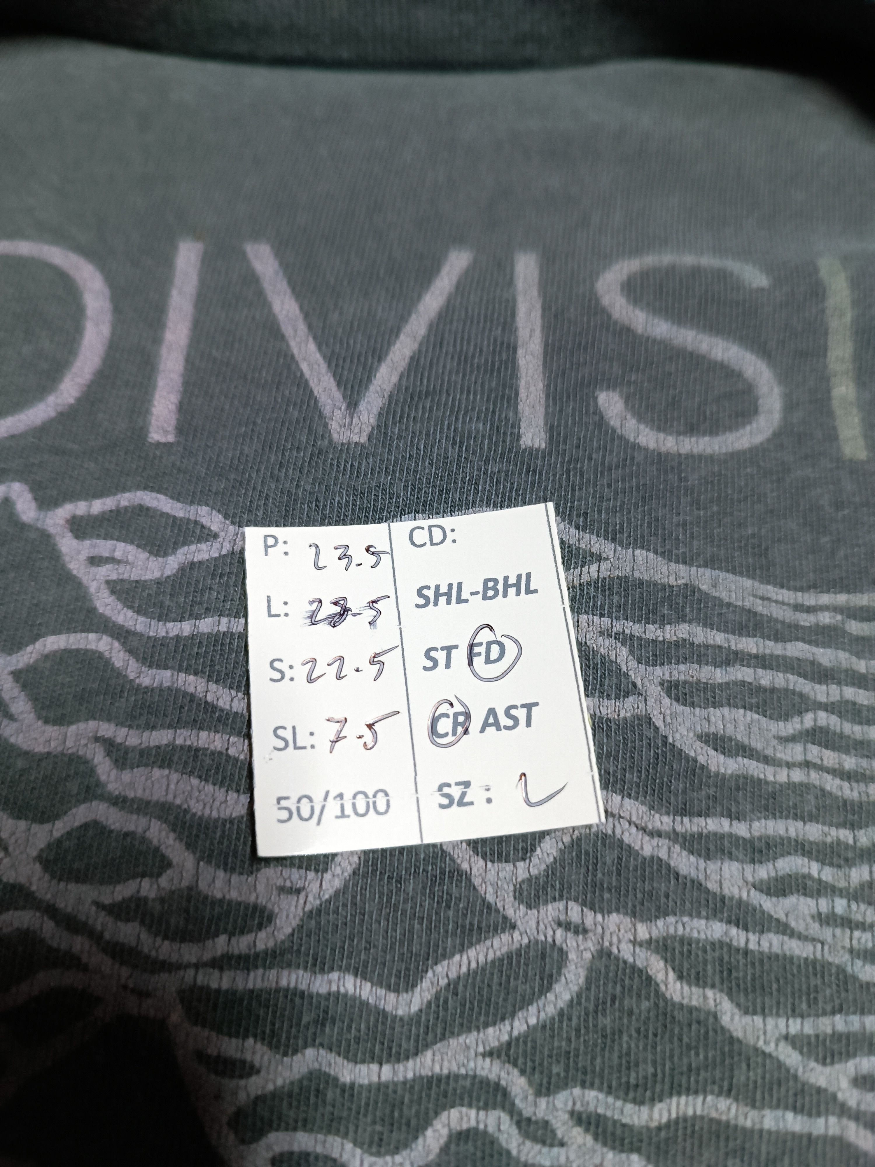 Vintage VINTAGE JOY DIVISION UNKNOWN PLEASURE the cure new order Size US L / EU 52-54 / 3 - 17 Thumbnail