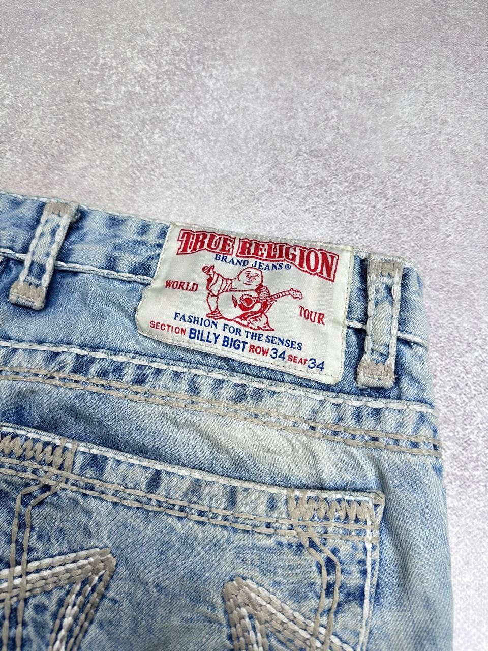 True Religion Vintage True Religion Billy Baggy Y2K Jeans 34 Size US 34 / EU 50 - 4 Thumbnail