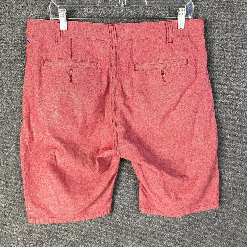 Other Charles and A Half Chino Shorts Men's Size 32 Red Cotton Size US 32 / EU 48 - 5 Thumbnail