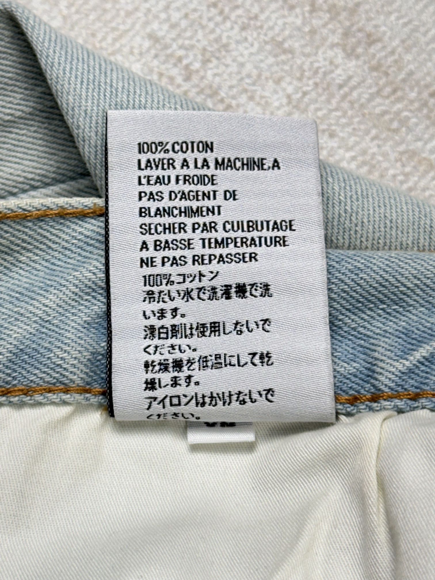 Yeezy Yeezy Season 5 Light Wash Jeans Size 32 Size US 32 / EU 48 - 11 Thumbnail