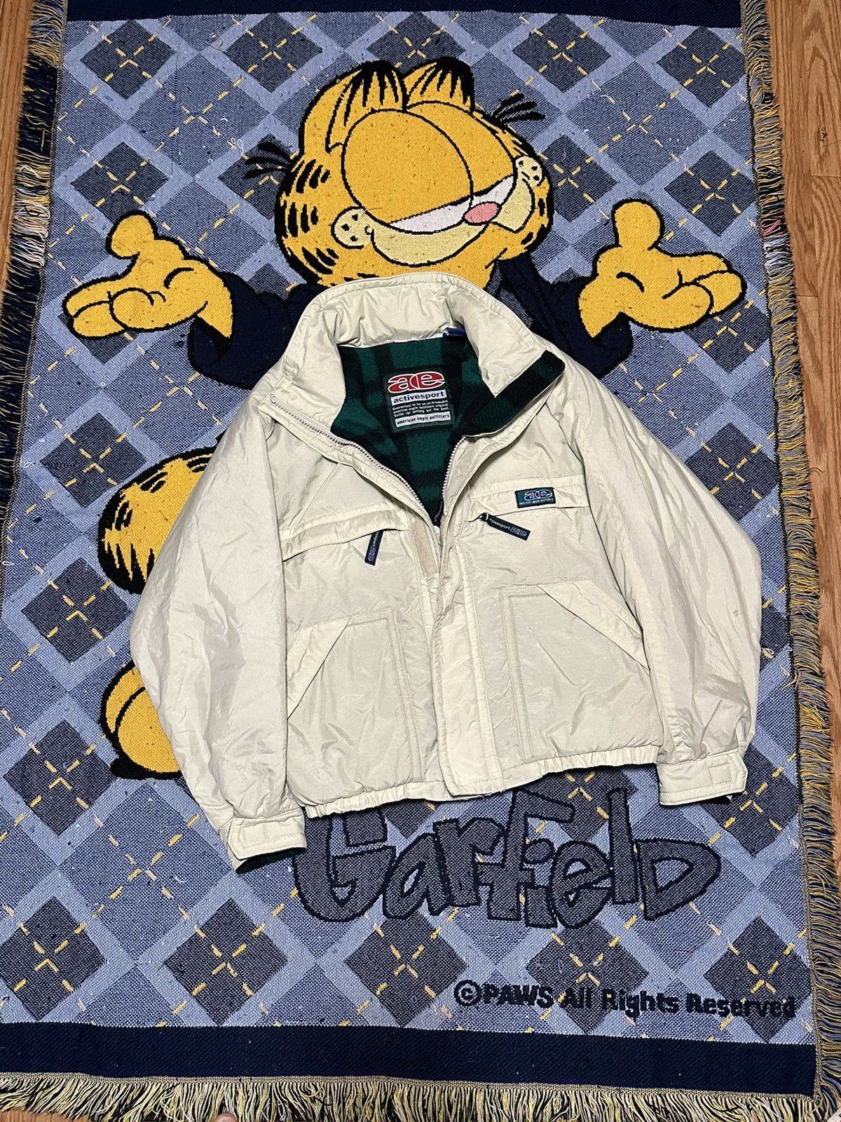 American Eagle Outfitters Vintage 90s American Eagle Activesport Bomber Jacket Size US S / EU 44-46 / 1 - 2 Thumbnail