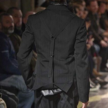 image of Yohji Yamamoto Pourhomme 16Aw Bondage Jacket in Black, Men's (Size Medium)