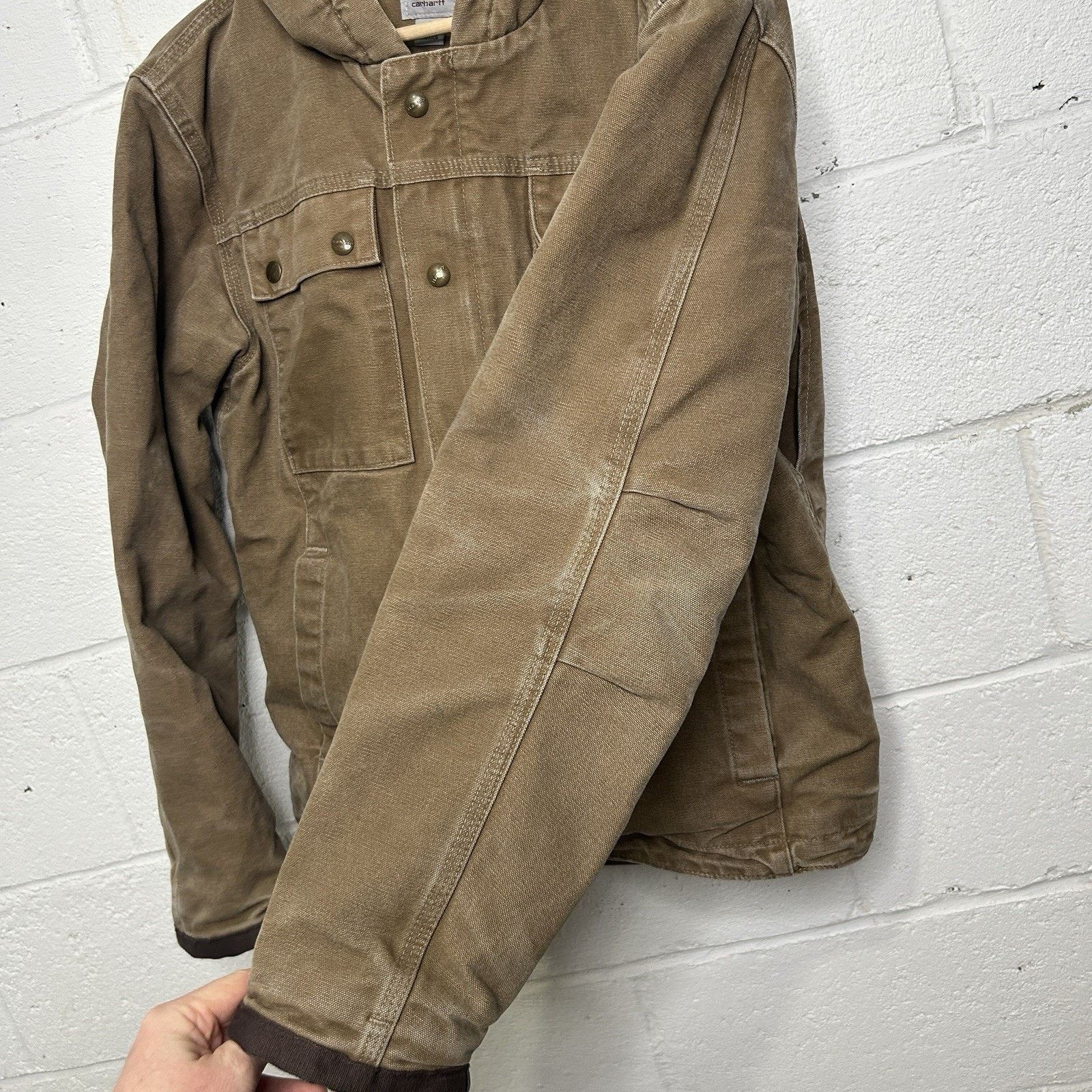 Carhartt Carhartt Sherpa-Lined Bartlett Hooded Jacket “Brown” Size US S / EU 44-46 / 1 - 9 Thumbnail