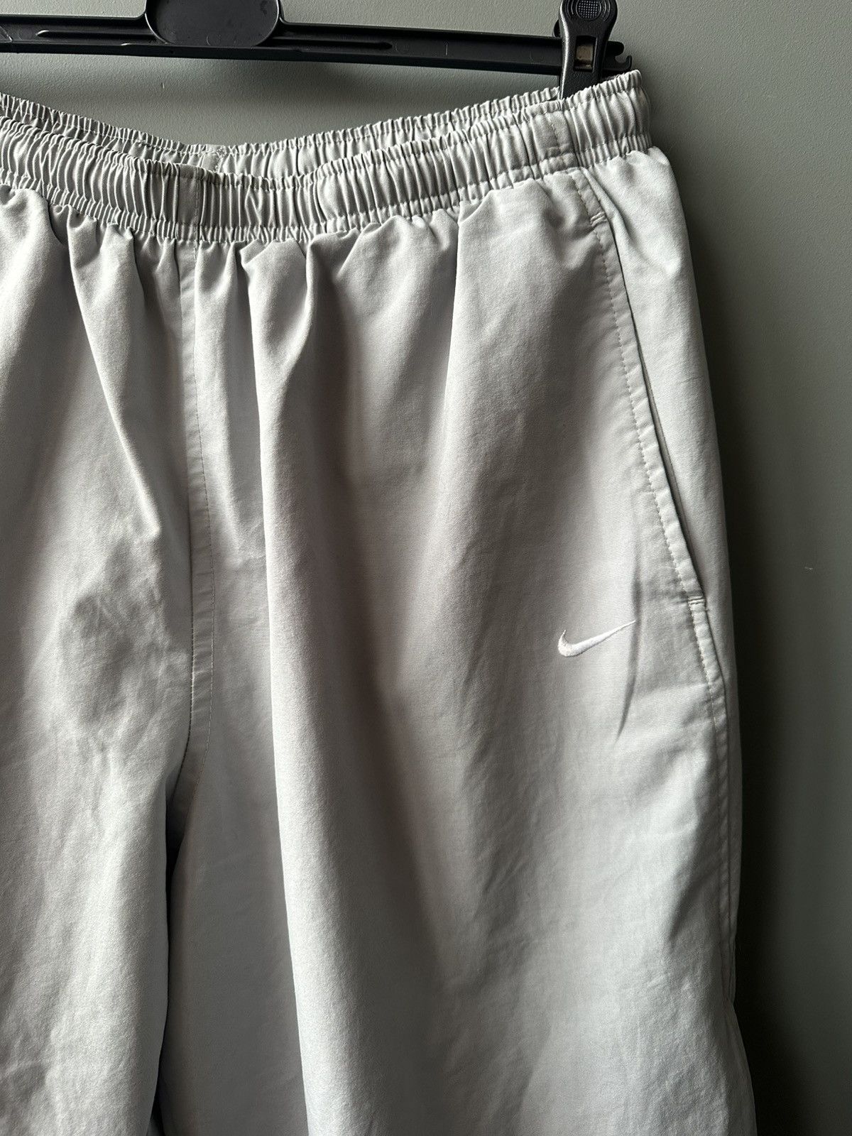 Nike Vintage Nike Track Nylon Grey Pants Baggy Size US 38 / EU 54 - 3 Thumbnail