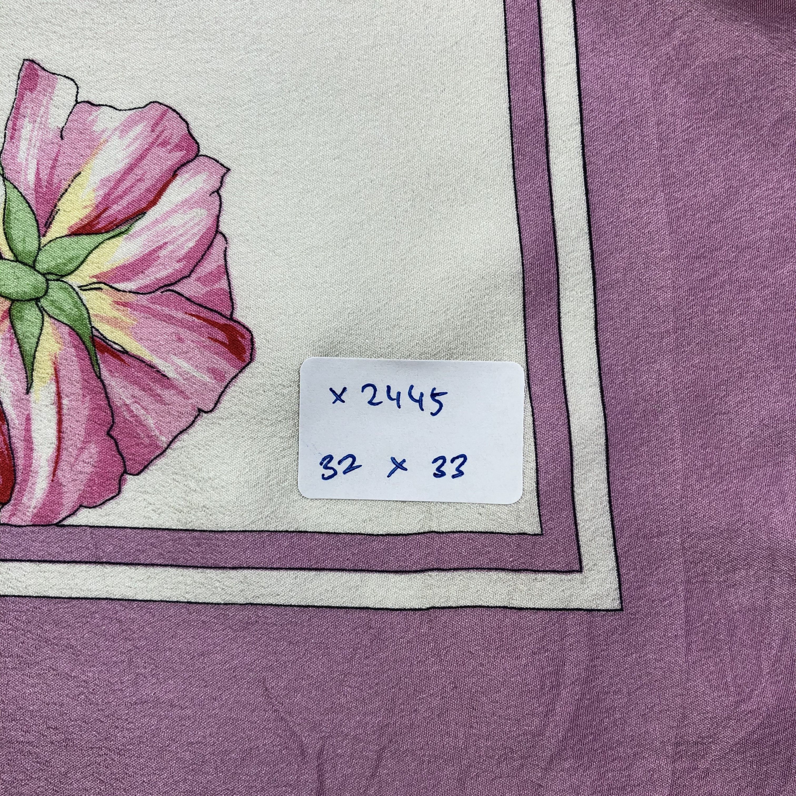 Vintage Vintage Silk Scarf Size ONE SIZE - 7 Thumbnail