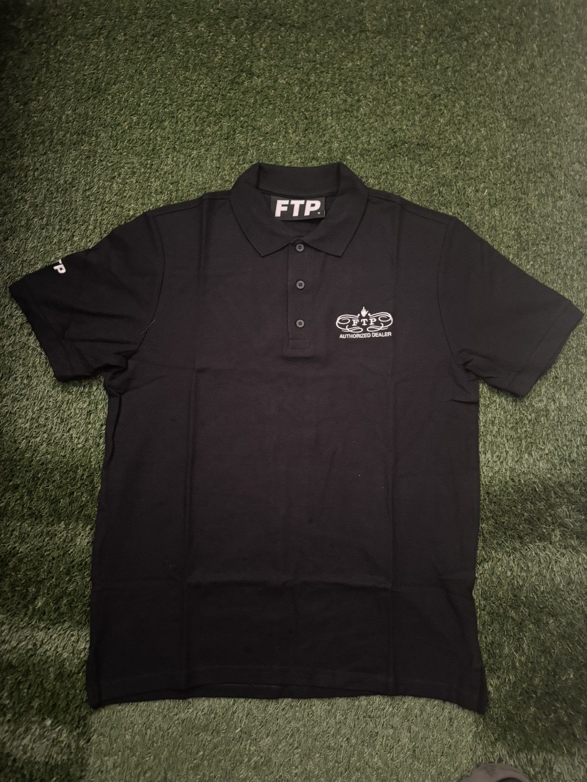Fuck The Population FTP Technical Dealer Polo Black Black (Size Medium) Size US M / EU 48-50 / 2 - 1 Thumbnail