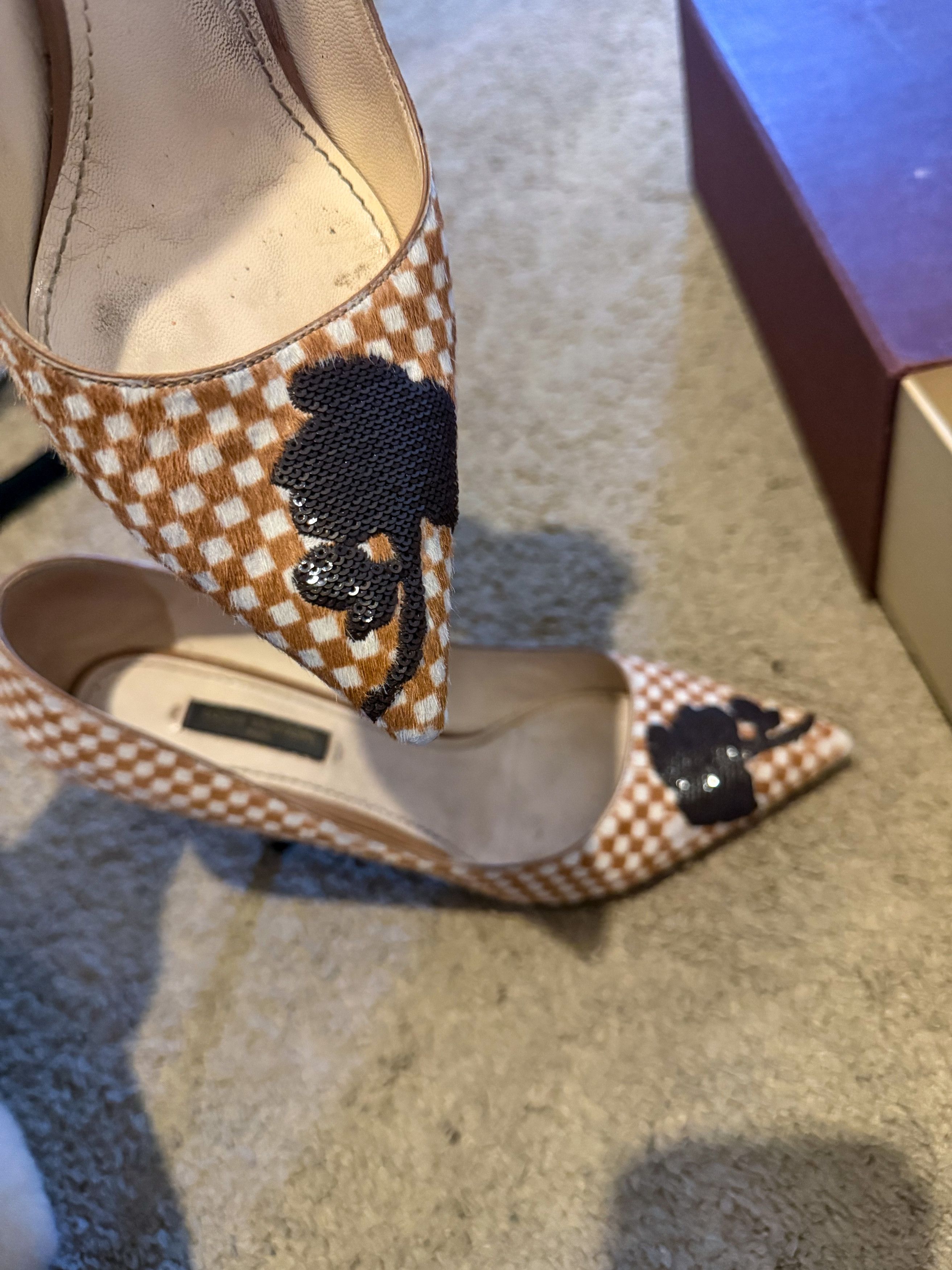 Louis Vuitton Louis Vuitton Escarpins Size US 7.5 / IT 37.5 - 6 Thumbnail