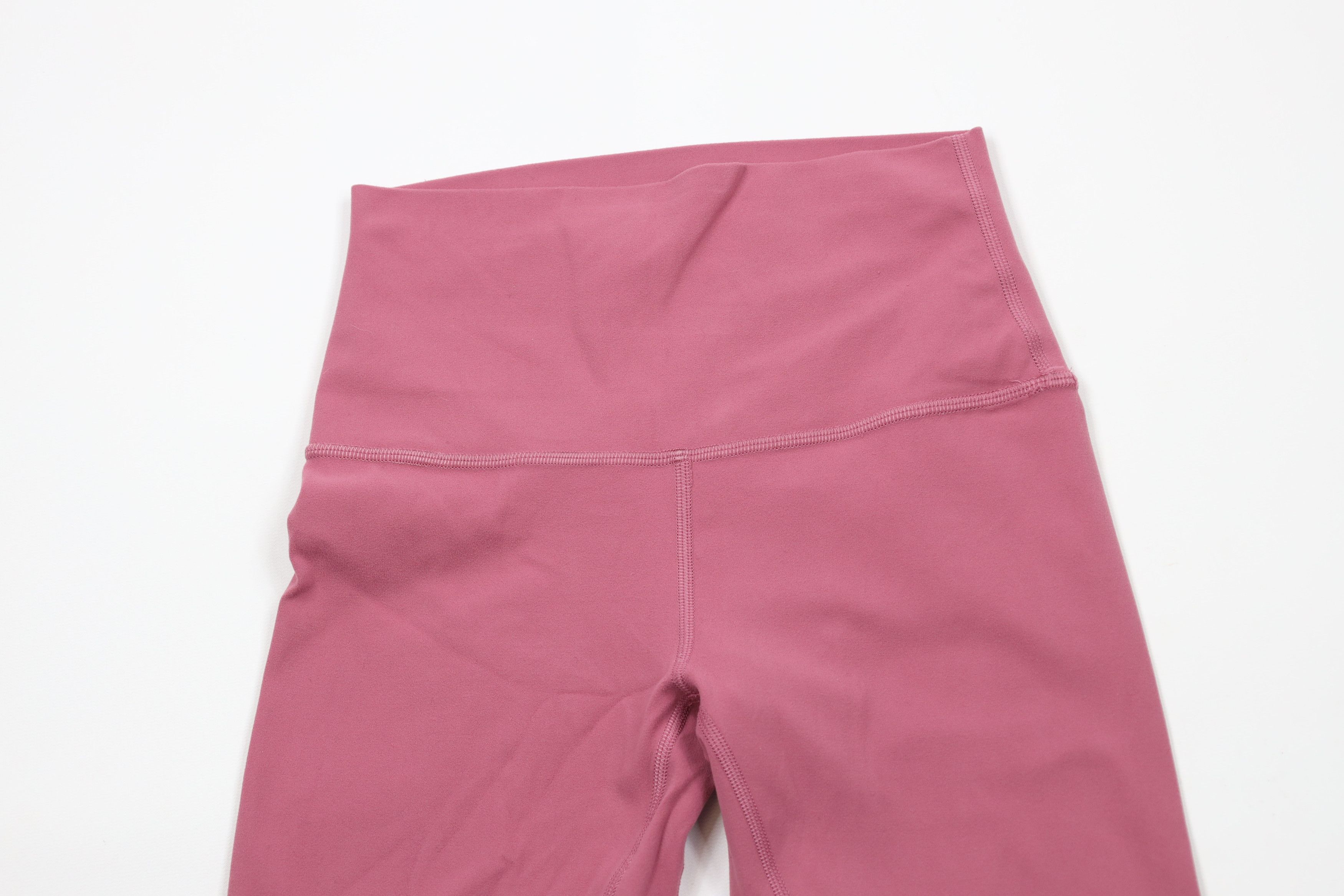 Lululemon × Vintage Lululemon Distressed 25" Align Leggings Yoga Gym Pants Pink Size 26" / US 2 / IT 38 - 2 Thumbnail