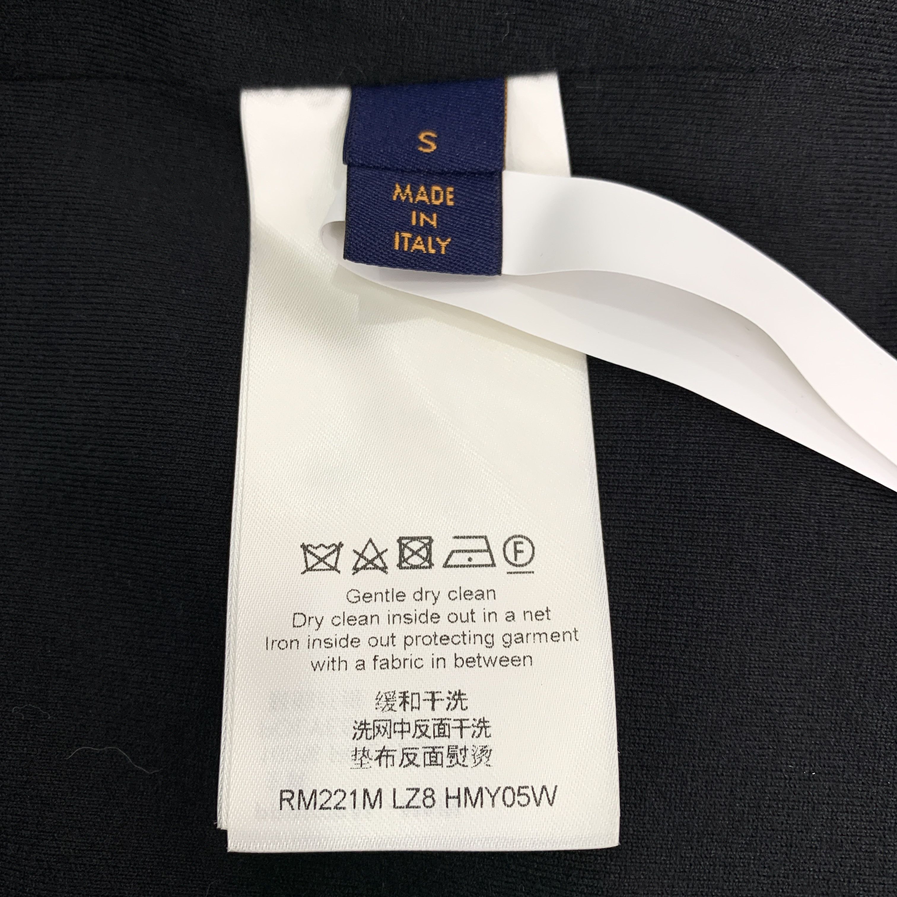 Louis Vuitton Louis Vuitton Jacket – Navy Teddy Logo Zip-Up (S) Size US S / EU 44-46 / 1 - 4 Thumbnail