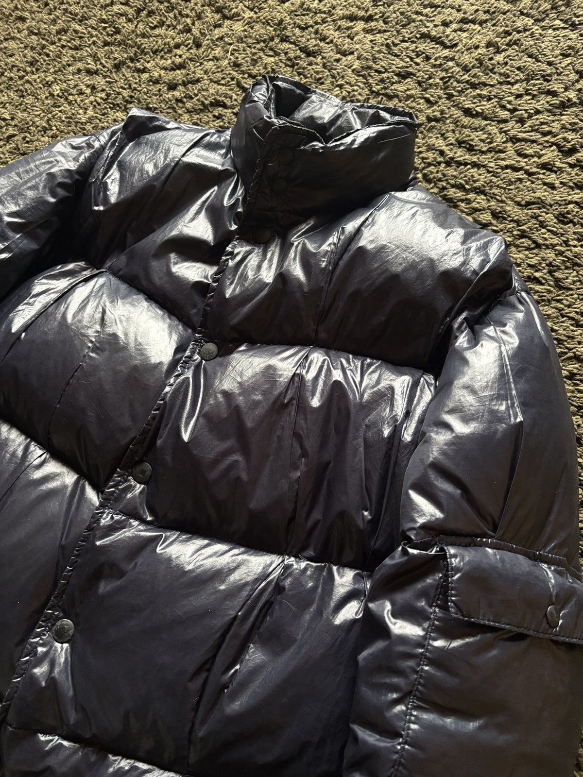 Maison Margiela AW08 Maison Margiela Navy Down Puffer Jacket Size US M / EU 48-50 / 2 - 6 Thumbnail