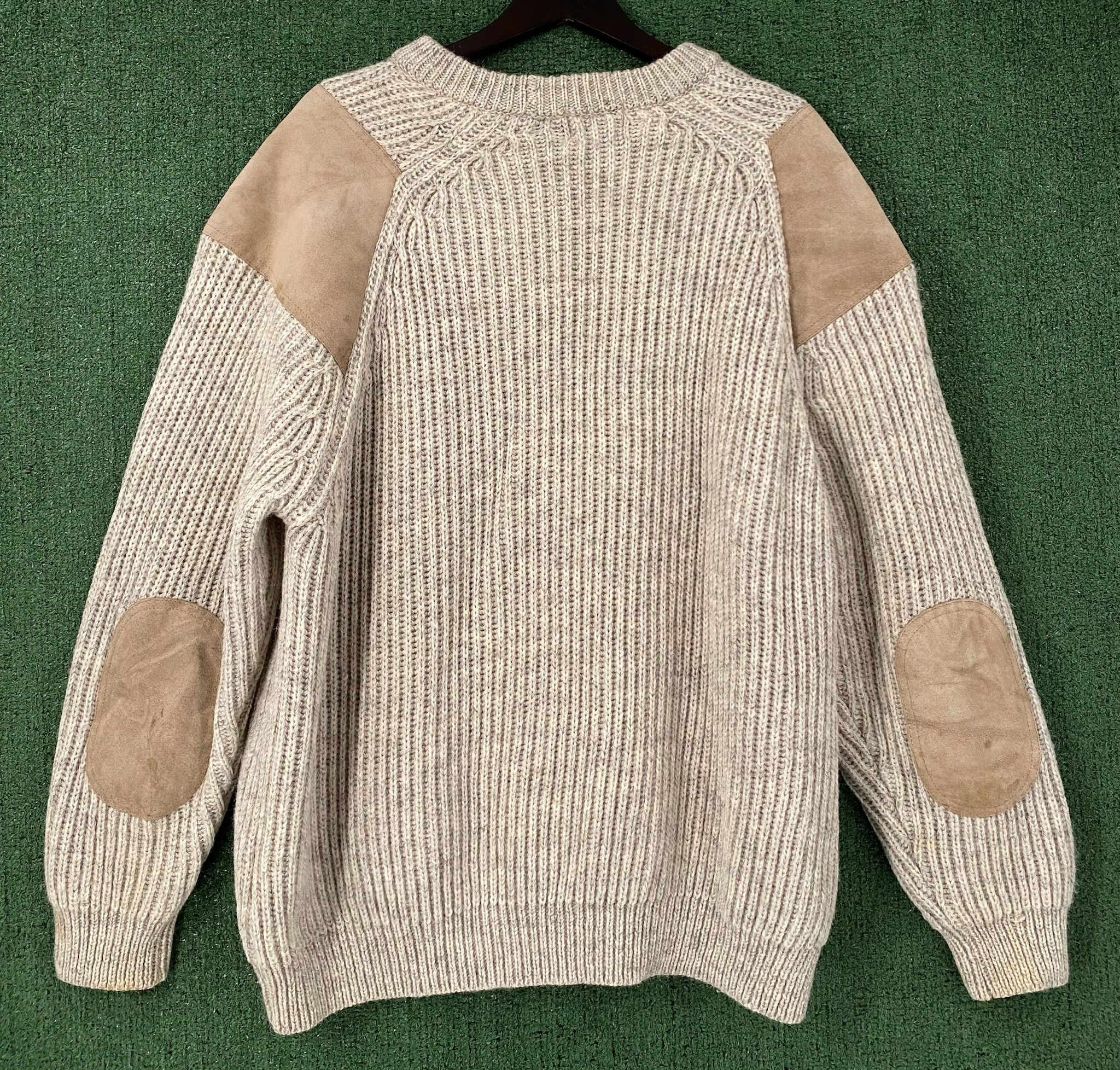 Cabelas 90’s Cabelas 100% Wool Suede Elbow Patches Sweater Men’s 2XL Size US XXL / EU 58 / 5 - 4 Thumbnail