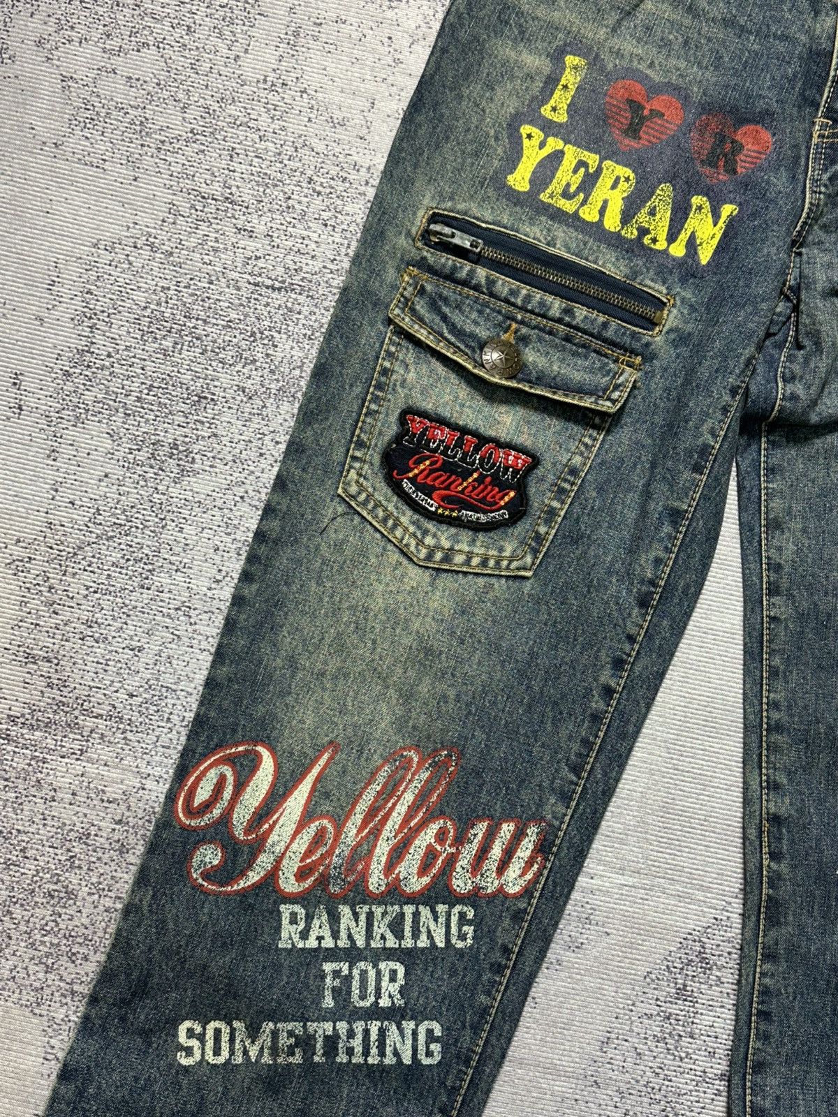 Hysteric Glamour Hysteric Glamour Graffiti Denim Size US 30 / EU 46 - 7 Thumbnail