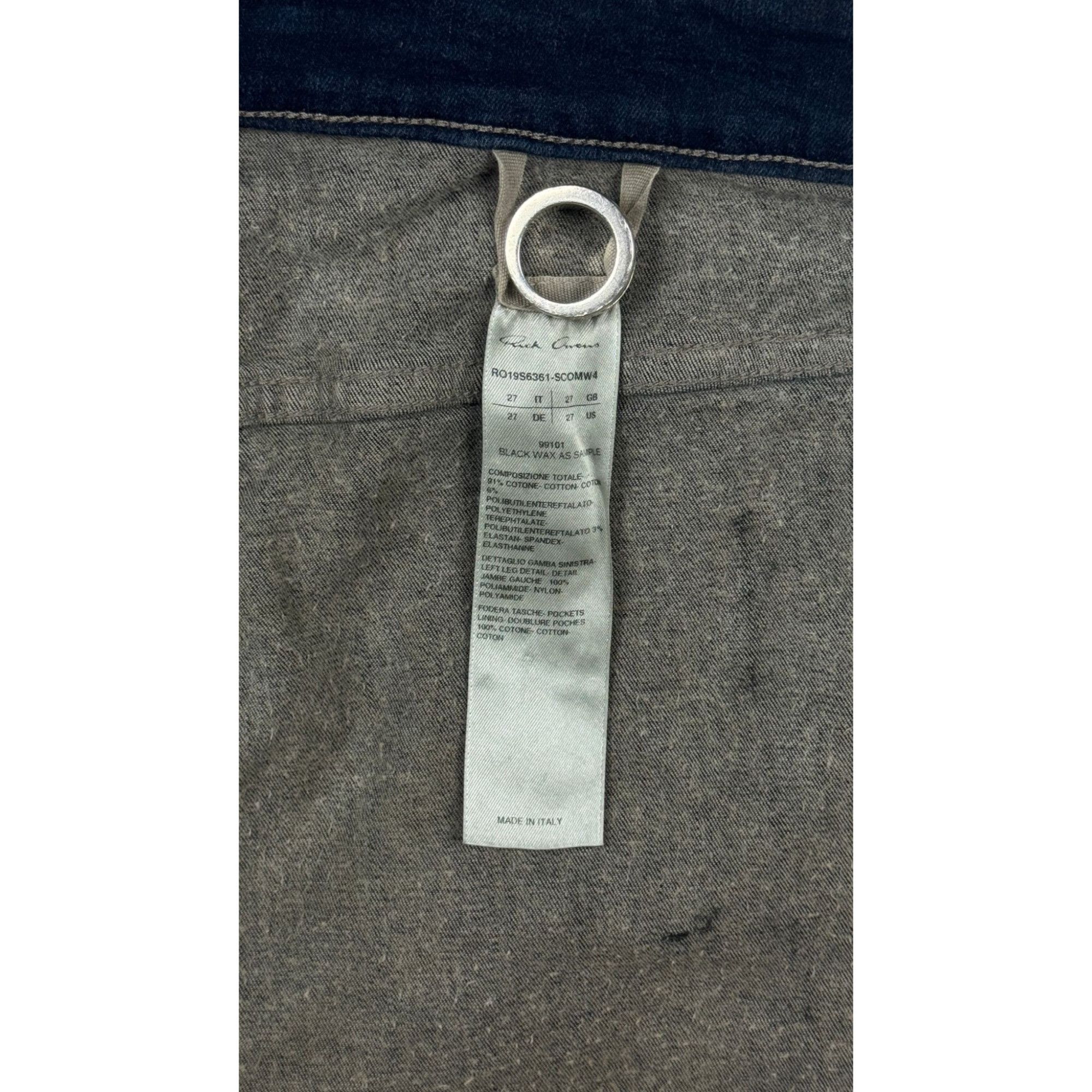 Rick Owens ♚ Rick Owens SS19 Babel *Sample* Skirt ♚ Size 27" / US 4 / IT 40 - 12 Thumbnail