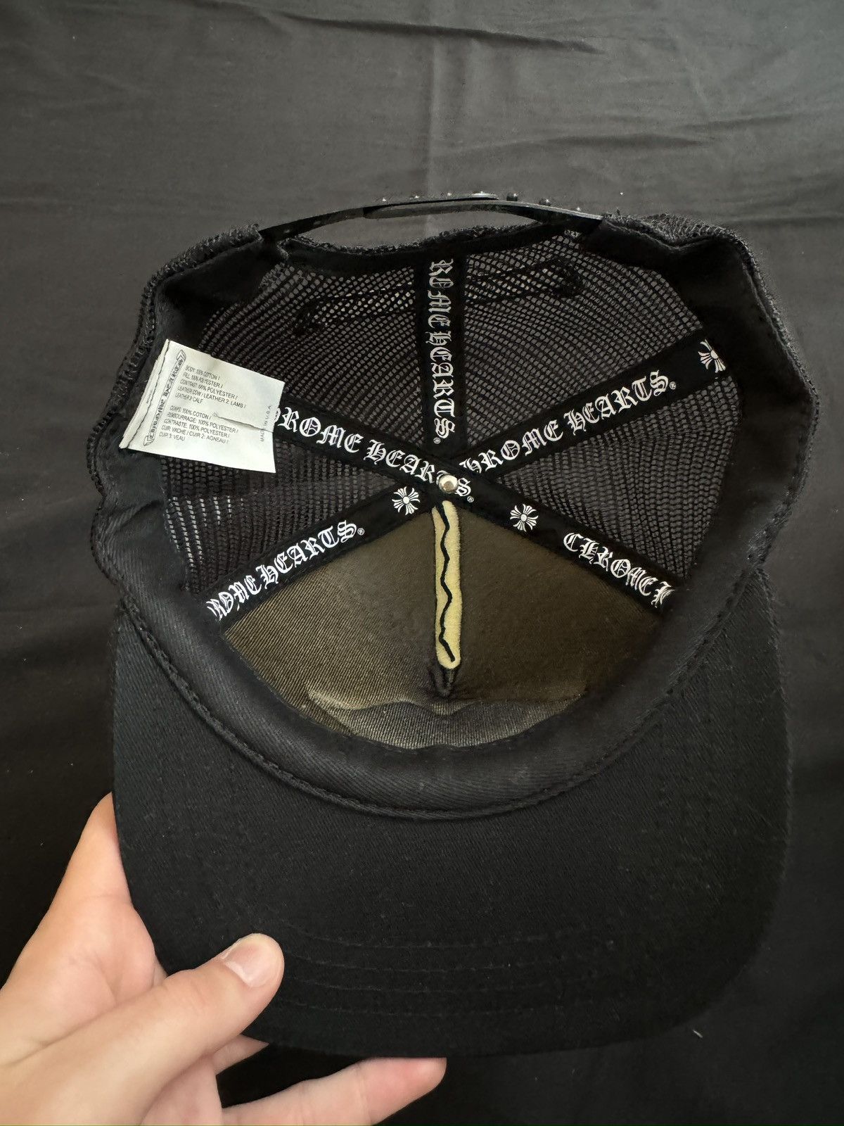 Chrome Hearts Chrome Hearts Matty Boy Lips Trucker Hat Size ONE SIZE - 4 Thumbnail