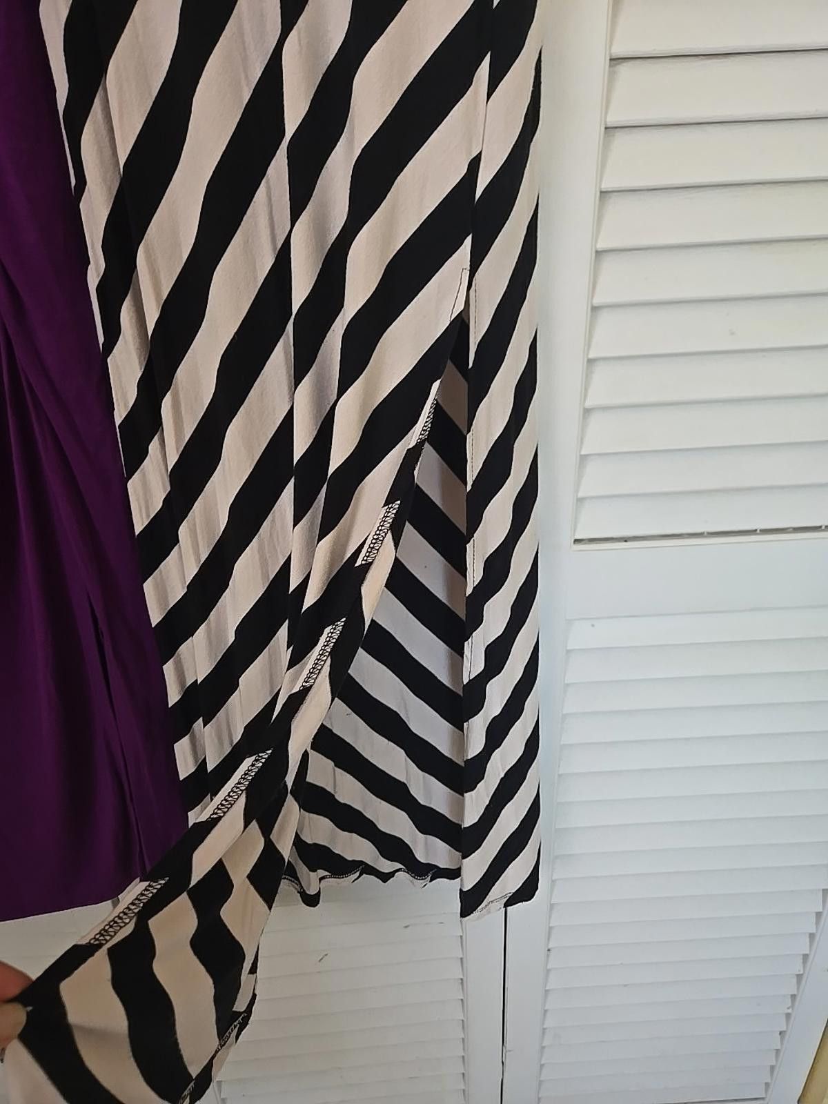 Mossimo Y2K Mossimo Lot of 3 Maxi Skirt Black Purple Stretch XS Size 26" / US 2 / IT 38 - 5 Thumbnail