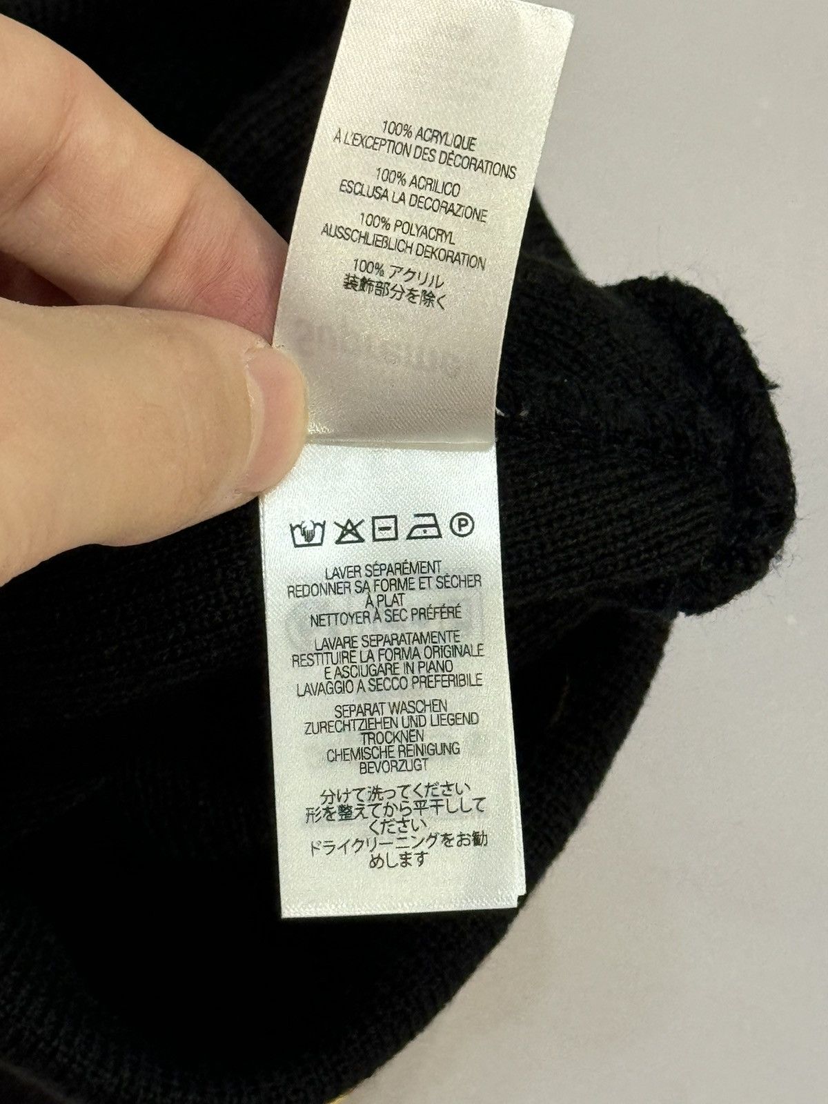 Supreme Fw24 Supreme M.O.P Beanie(Black/OS) Size ONE SIZE - 9 Thumbnail