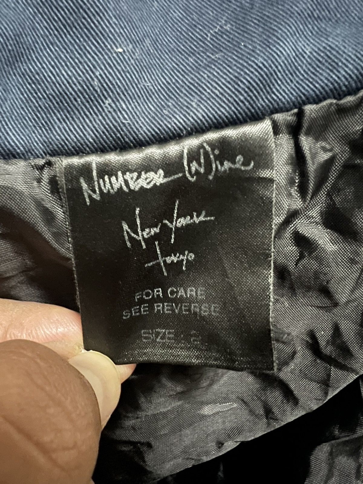 Japanese Brand Number nine fake tactical zipper jacket nice Size US M / EU 48-50 / 2 - 14 Thumbnail