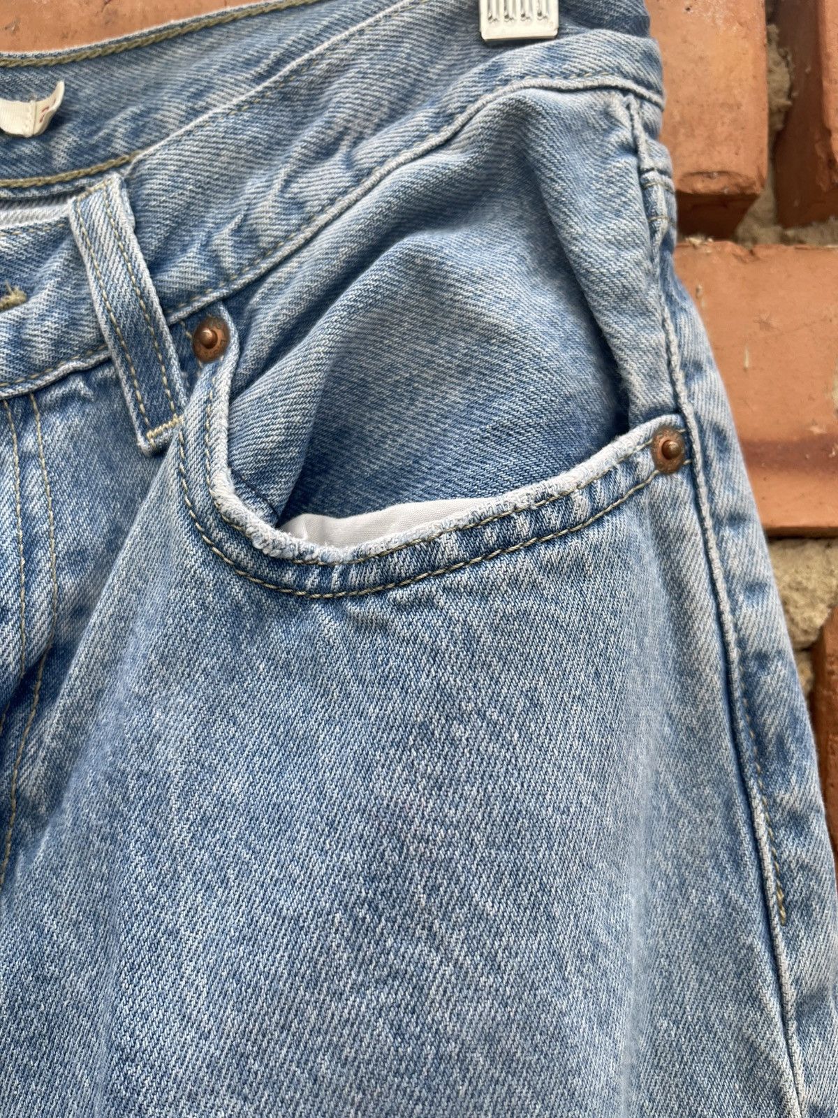 Levi's Vintage Levi’s Waterless Denim Jeans Size US 28 / EU 44 - 5 Thumbnail