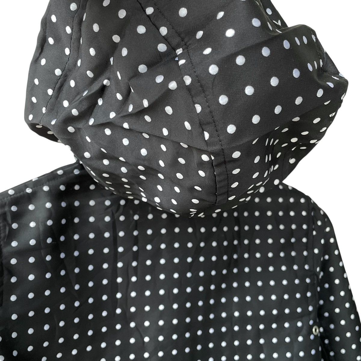 Vintage Sartoria Del Giaccone Italy Polkadots WMN Windbreaker Jacket Size M / US 6-8 / IT 42-44 - 6 Thumbnail