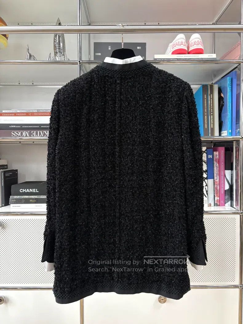 Chanel Chanel 17-year-old metropolitan series black glitter tweed Size US S / EU 44-46 / 1 - 3 Thumbnail