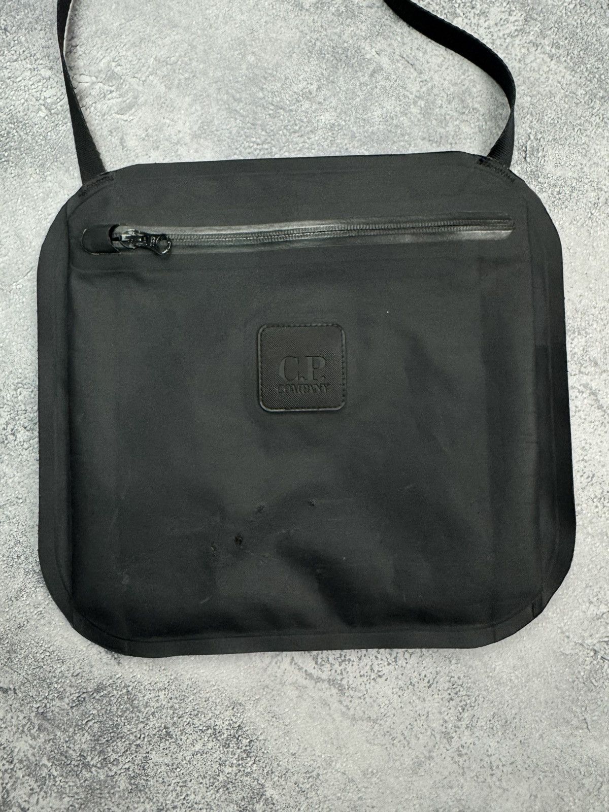 C.P. Company C.p Company Metropolis Series Black Rubber Reps Bag Size ONE SIZE - 5 Thumbnail