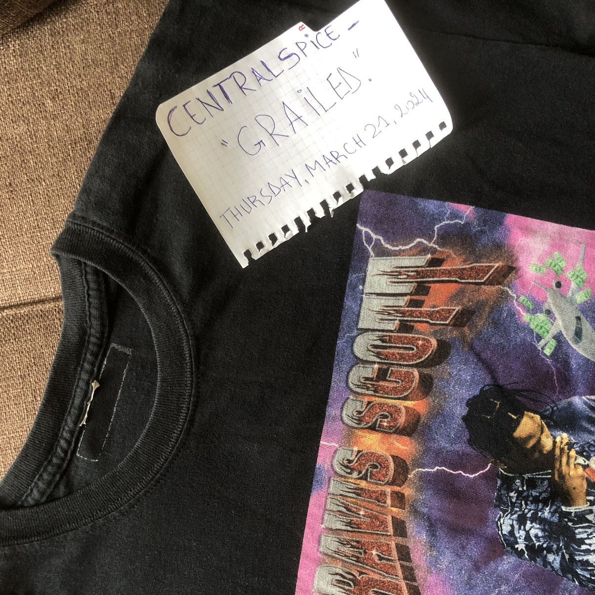 Band Tees × Travis Scott 2015 Travis Scott Rodeo/Madness Tour Tee Size US L / EU 52-54 / 3 - 4 Thumbnail