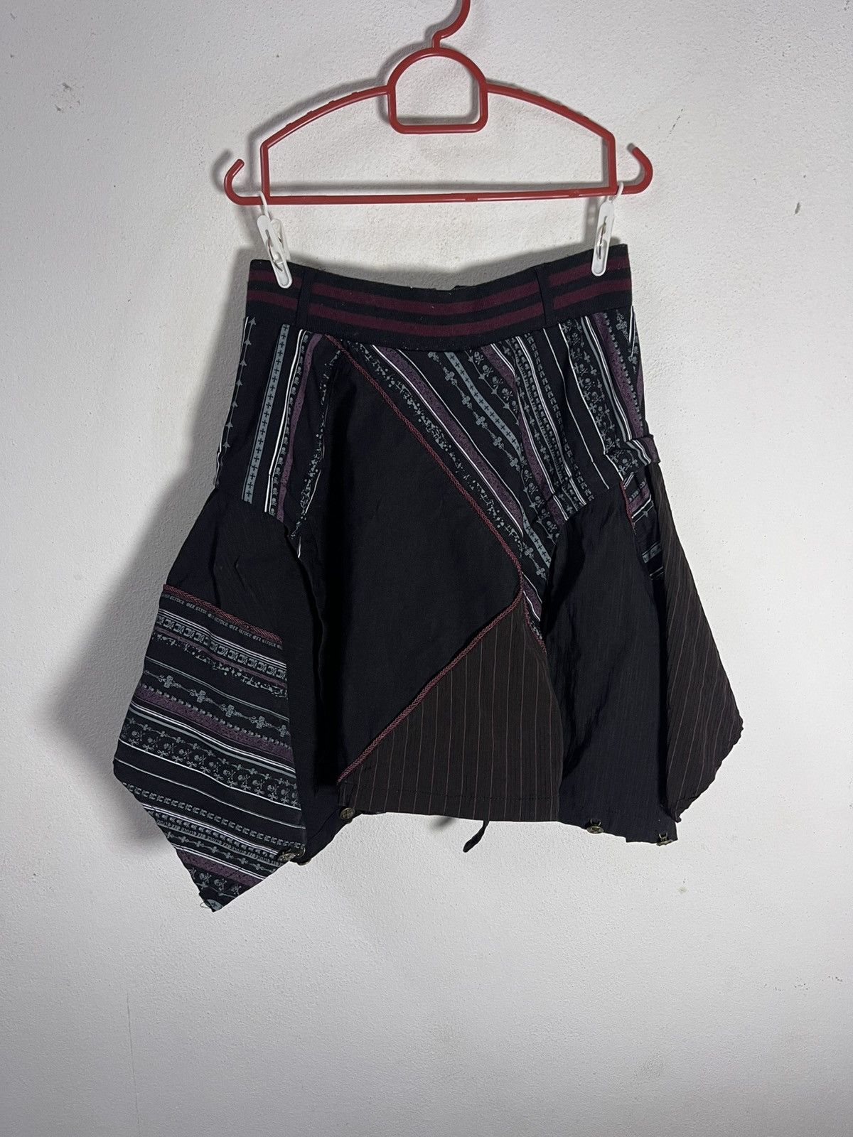 Japanese Brand Ozz Croce Skirt Punk Styles Size 30" / US 8 / IT 44 - 9 Thumbnail