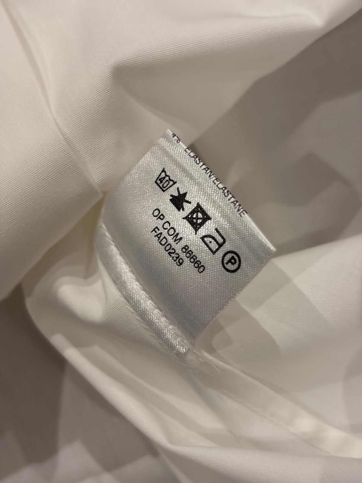 Loro Piana Loro Piana White Tailored Cotton Shirt Size XL / US 12-14 / IT 48-50 - 12 Thumbnail