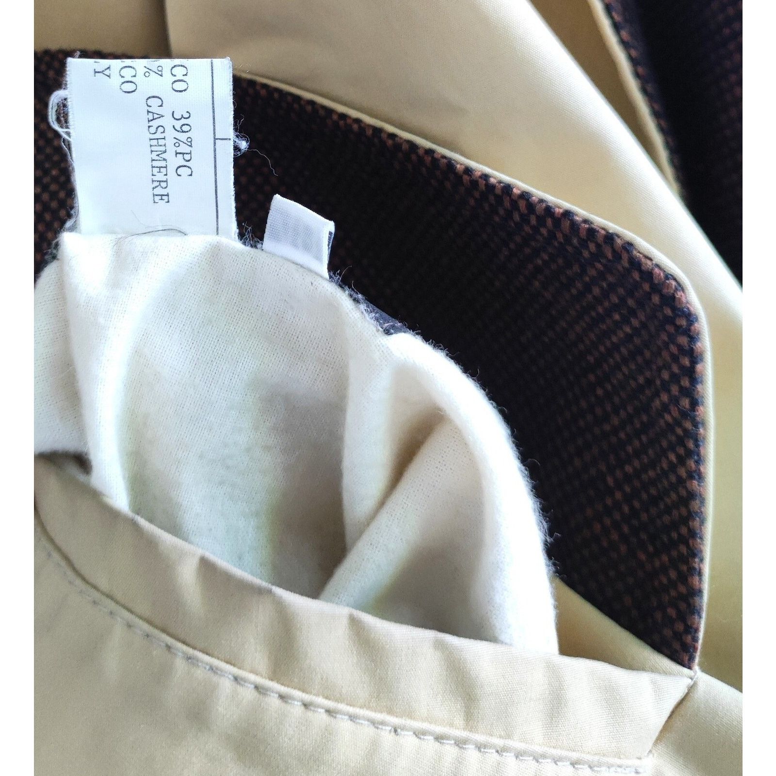 Kiton Kiton Reversible Cashmere & Cotton Mid-Length Coat UK/US 38 Size US M / EU 48-50 / 2 - 5 Thumbnail