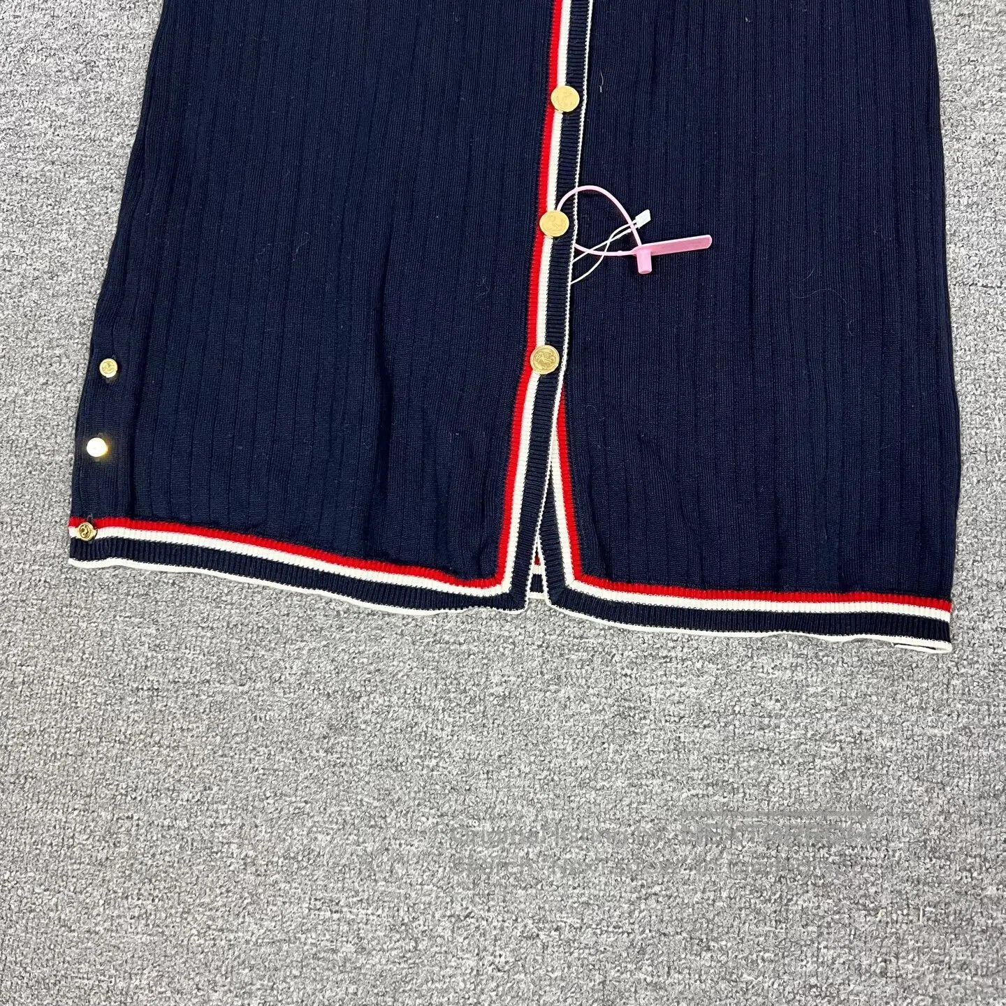 Thom Browne Thom Browne size 40 Colorful striped long cardigan jacket| Size L / US 10 / IT 46 - 5 Thumbnail