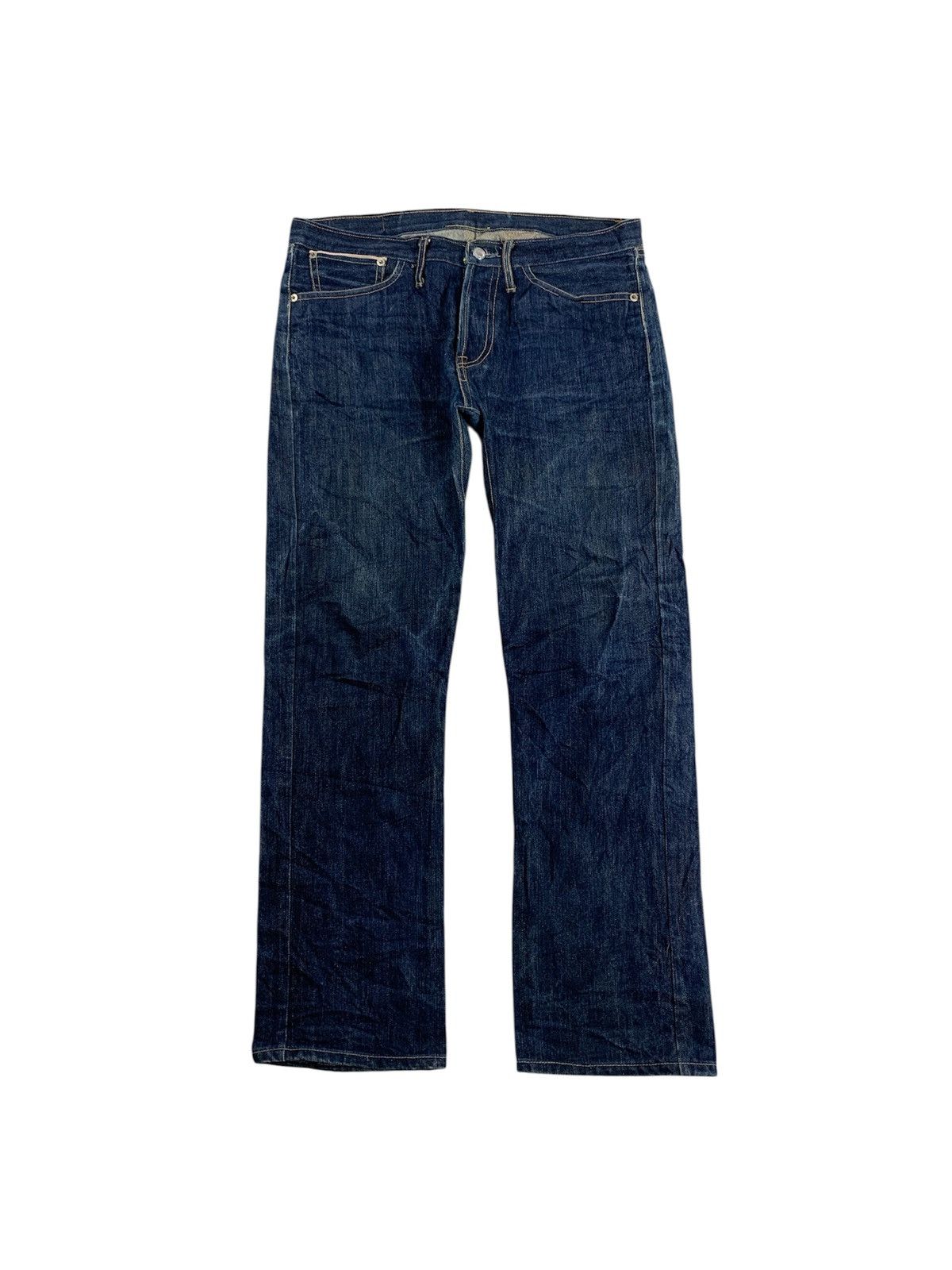 Levi's Vintage Clothing Levis 501XX Big E BuckleBack Jeans pants Size US 34 / EU 50 - 2 Thumbnail