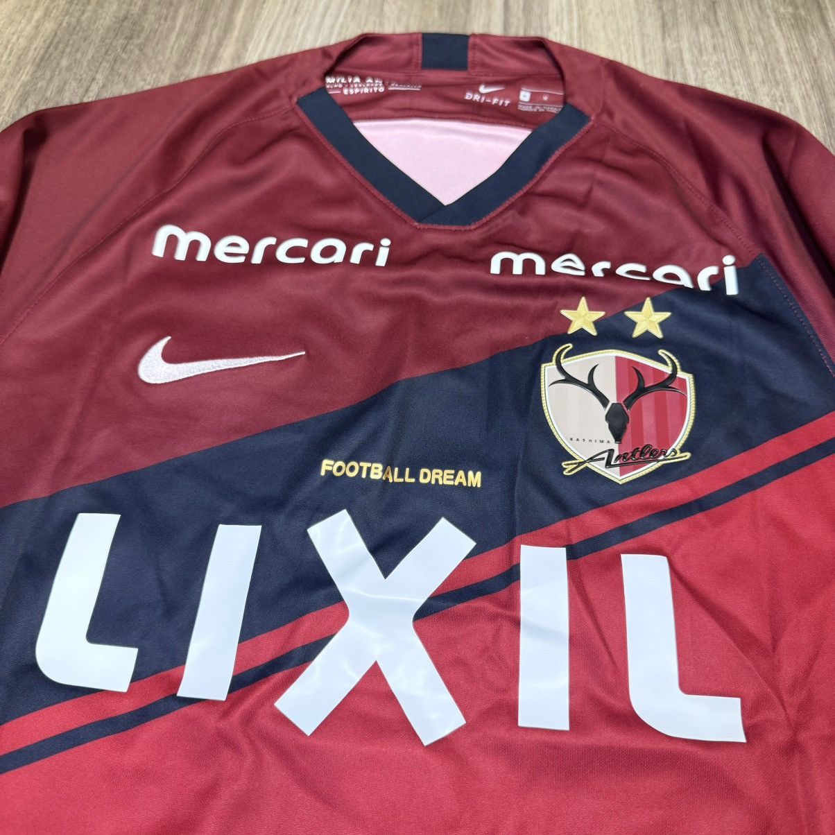 Nike Kashima antlers 2020 home shirt # 41 Shirasaki (bnwt) Size US M / EU 48-50 / 2 - 3 Thumbnail