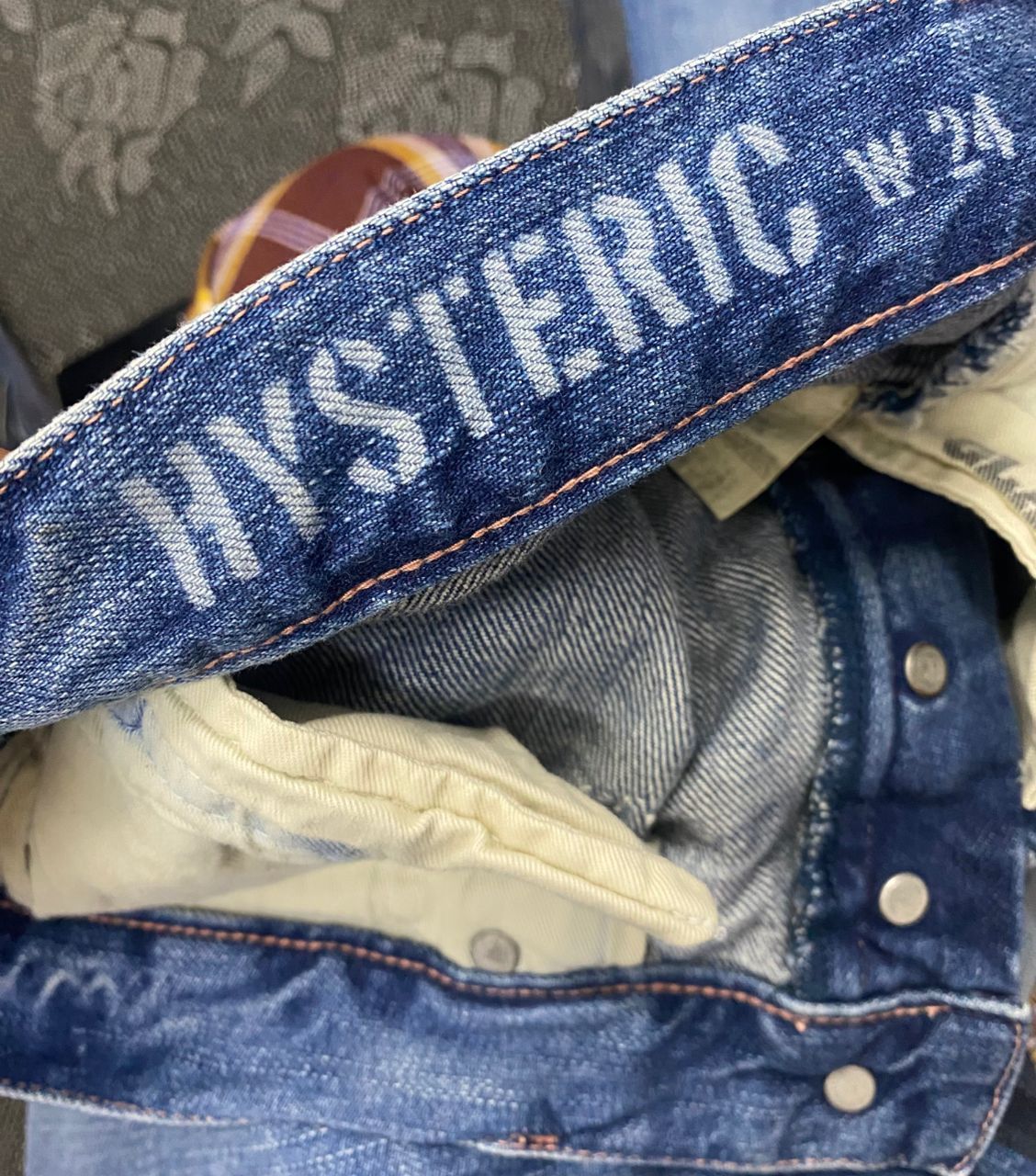 Hysteric Glamour 💥BEST OFFER💥HYSTERIC GLAMOUR SELVEGDE PUNK WOMEN DENIM Size 26" / US 2 / IT 38 - 9 Thumbnail