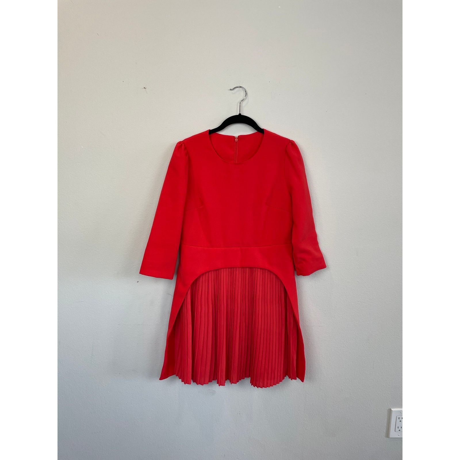 Other CC&DD Red Pleated Dress, Size M Size M / US 6-8 / IT 42-44 - 3 Thumbnail