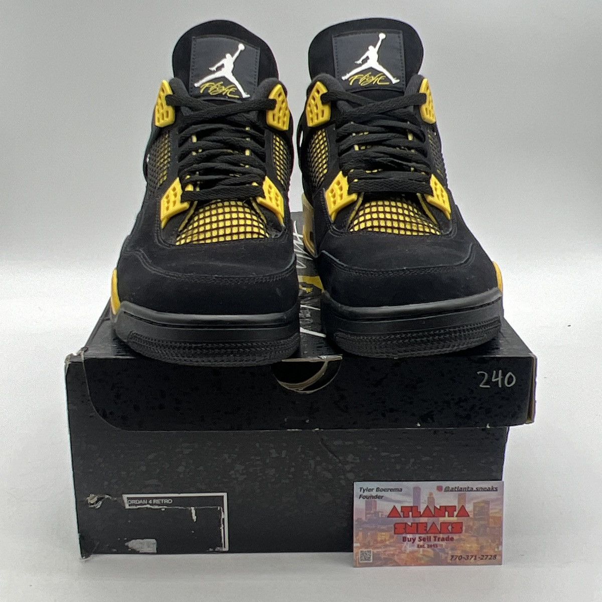 Jordan Brand Air Jordan 4 Thunder Size US 13 / EU 46 - 2 Thumbnail