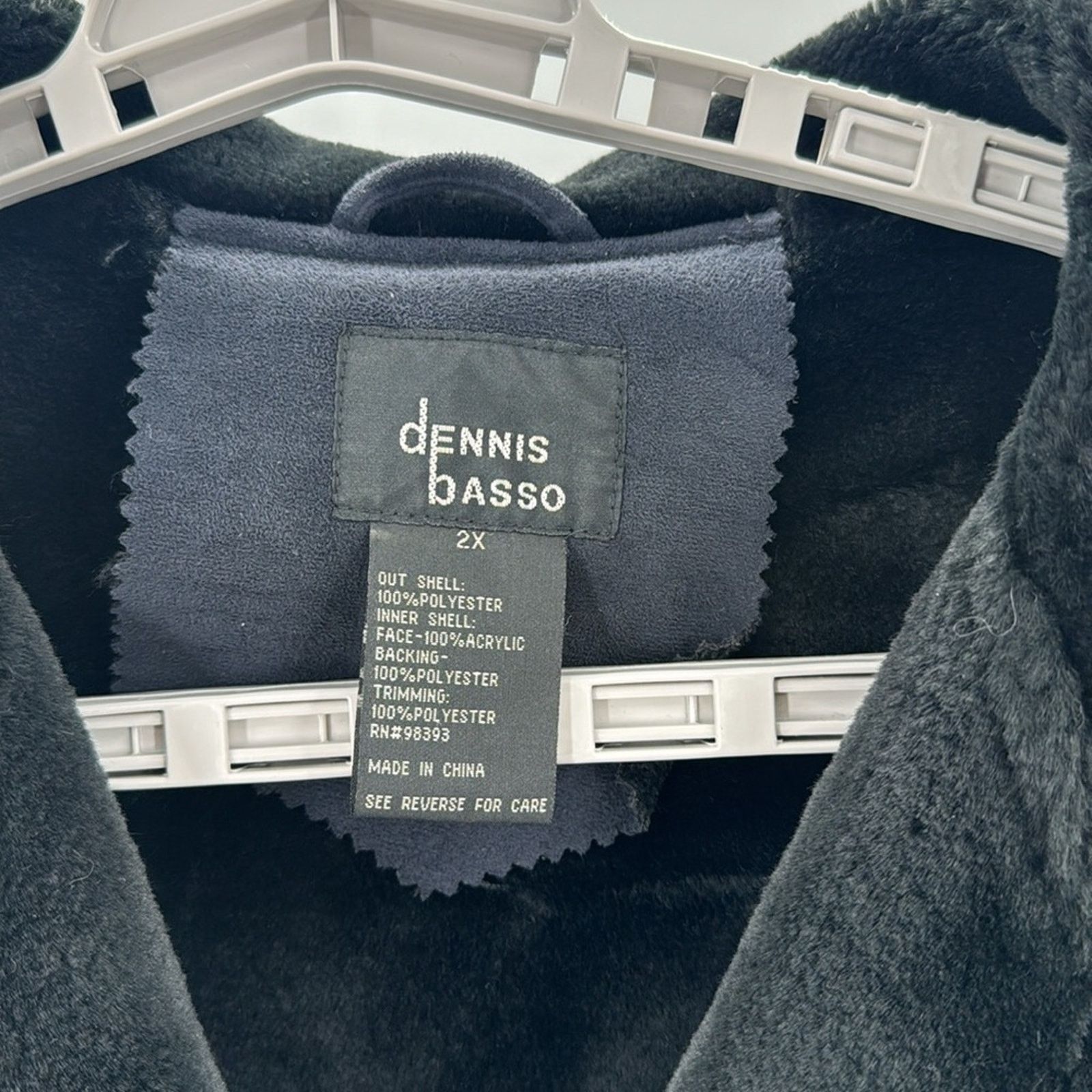 Vintage Dennis Basso 90s Faux Suede faux Suede Western coat size 2XL Size XXL / US 16-18 / IT 52-54 - 4 Thumbnail