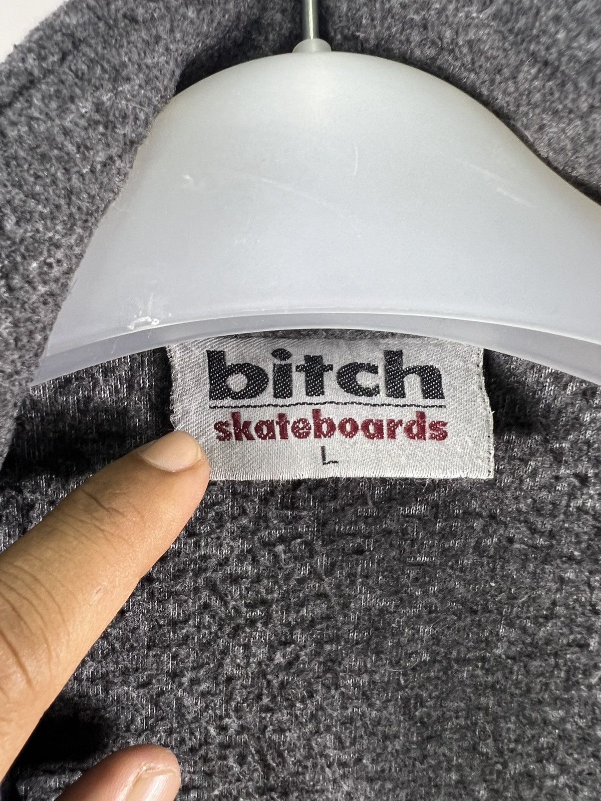 Sex Skateboards 🔥 BITCH SKATEBOARDS Sunfaded Fleece Light Jacket - L Size US M / EU 48-50 / 2 - 10 Thumbnail