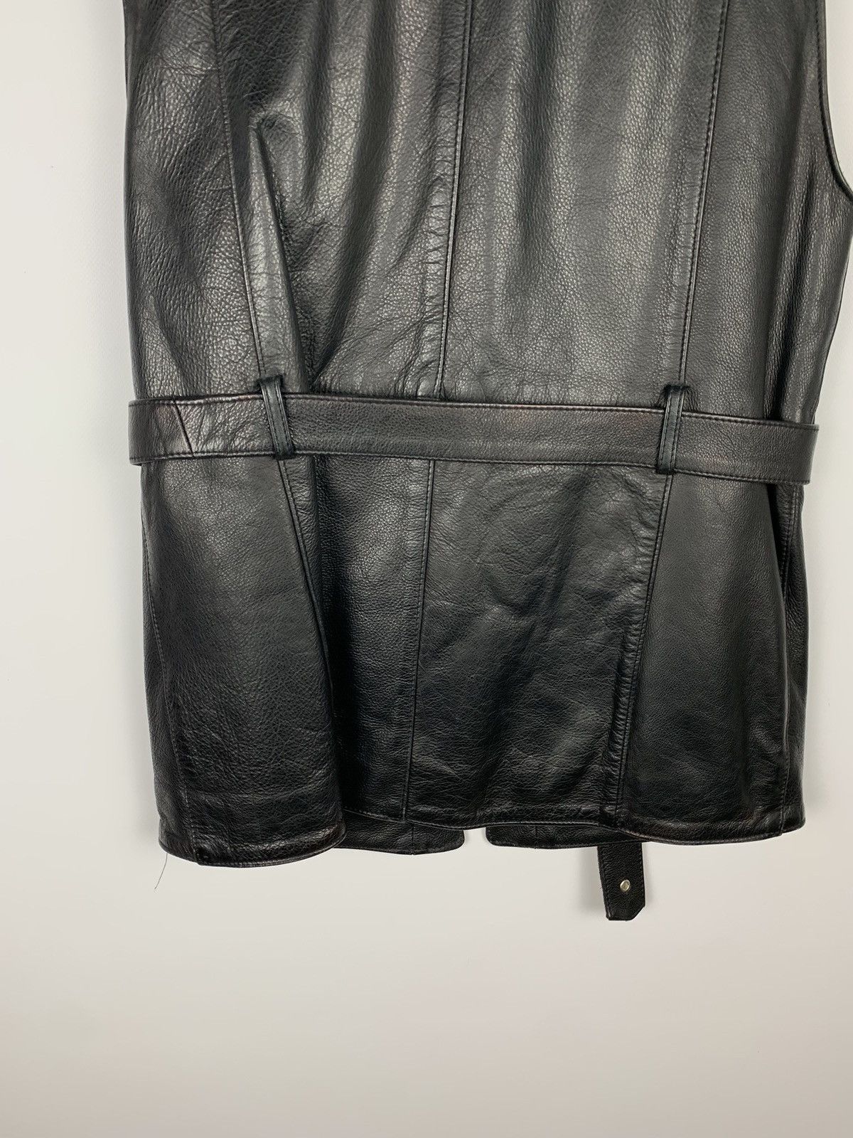 Cowboy Equipment Vintage Leather Cowboy Multi Zip Jacket Avant Garde Size 14 Size XL / US 12-14 / IT 48-50 - 9 Thumbnail