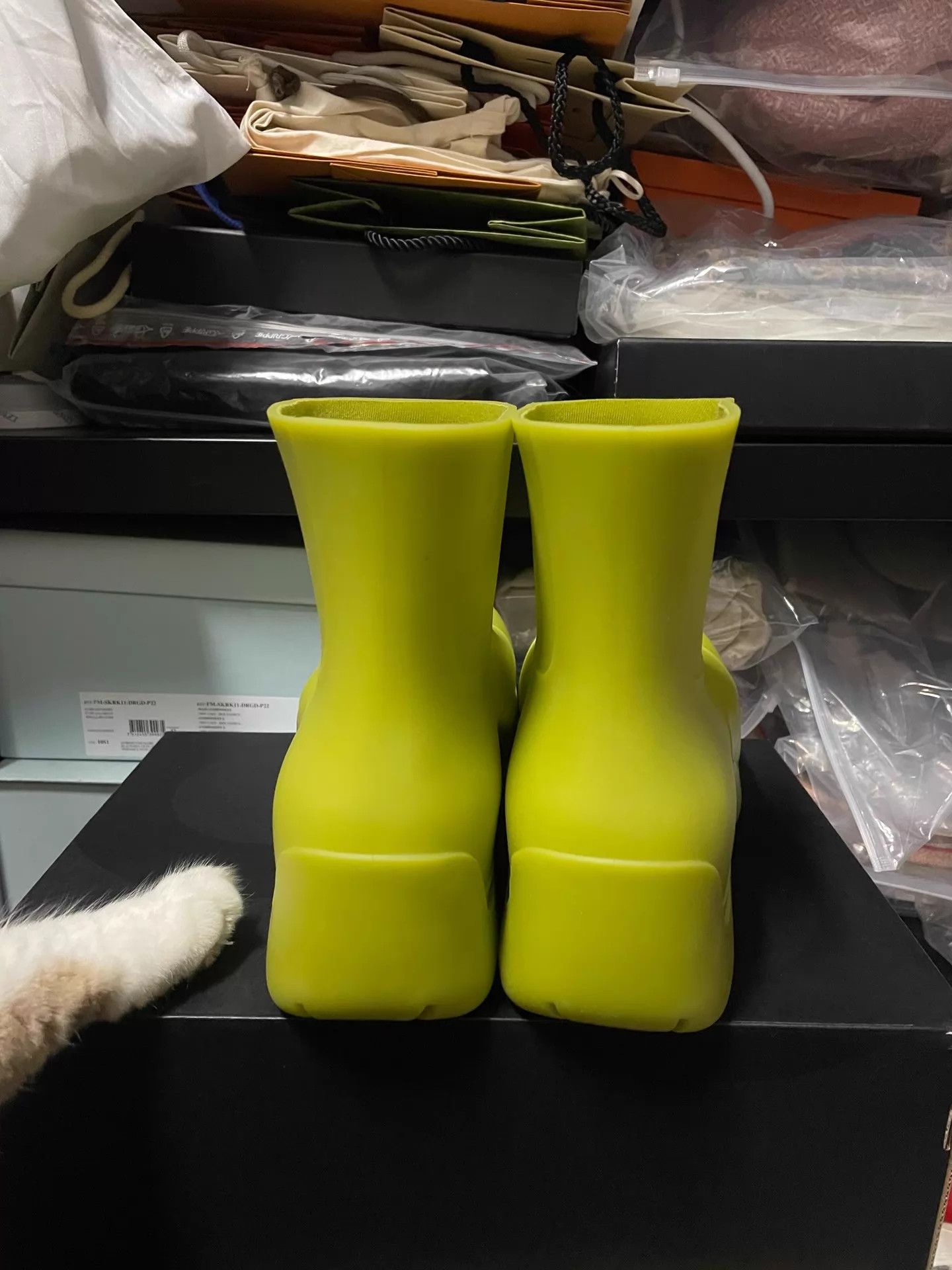 Bottega Veneta BV rain boots avocado green size 41 Size US 8 / EU 41 - 4 Thumbnail